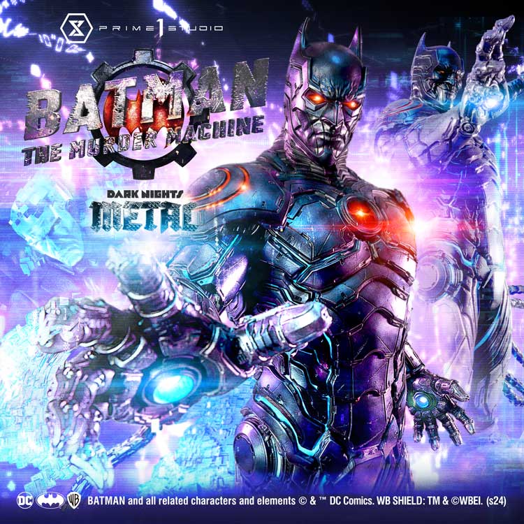 Prime 1 Studio The Murder Machine Statue Dark Nights Metal 1/3 Scale Collectible