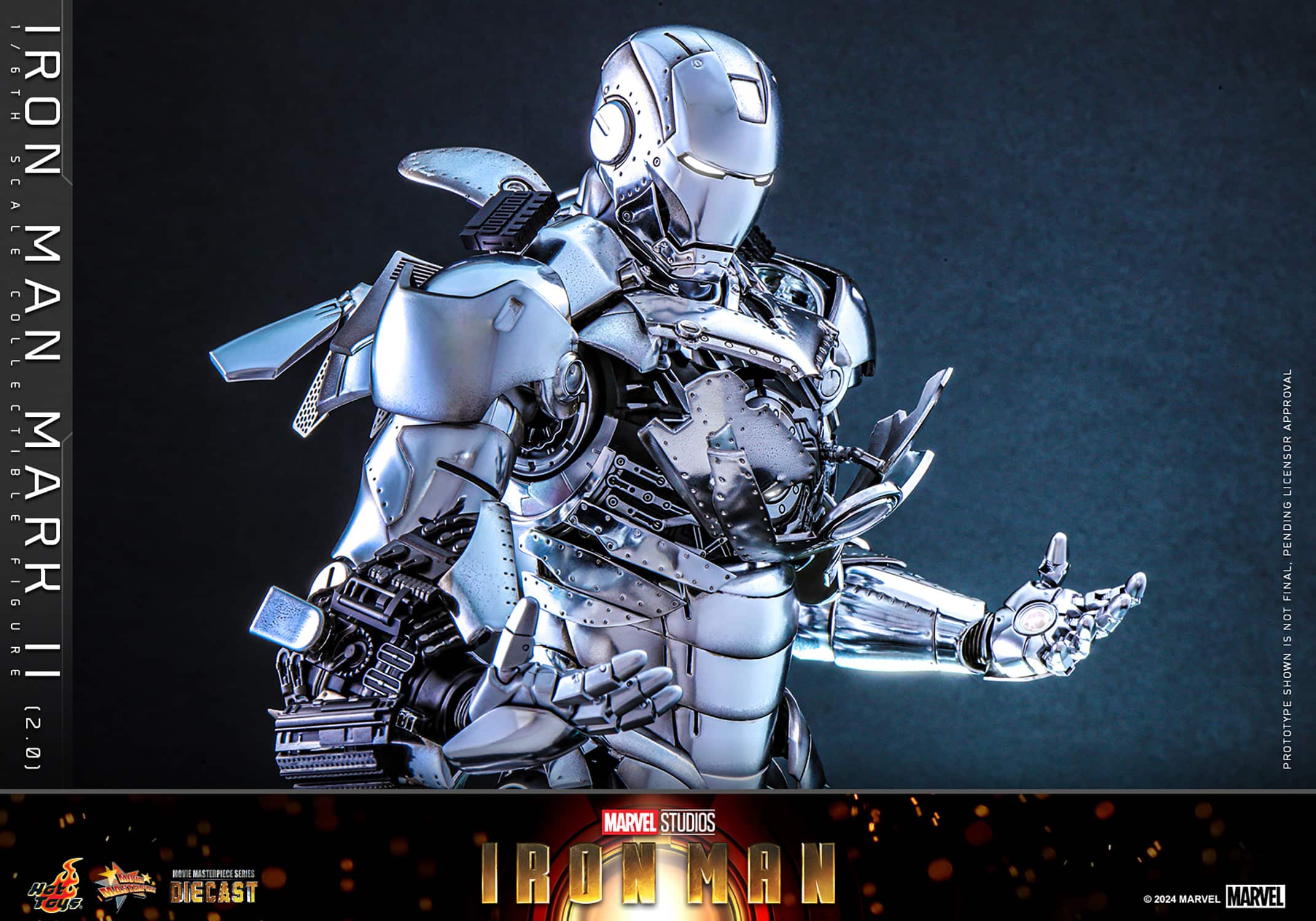 Hot Toys Iron Man Mark II 2.0 Sixth Scale Figure Marvel Limited 1/6 Collectible