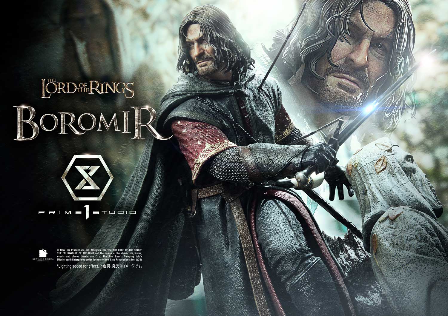 Prime 1 Studio Boromir Statue The Lord Of The Rings 1/4 Scale Limited Collectible PMLOTR-11