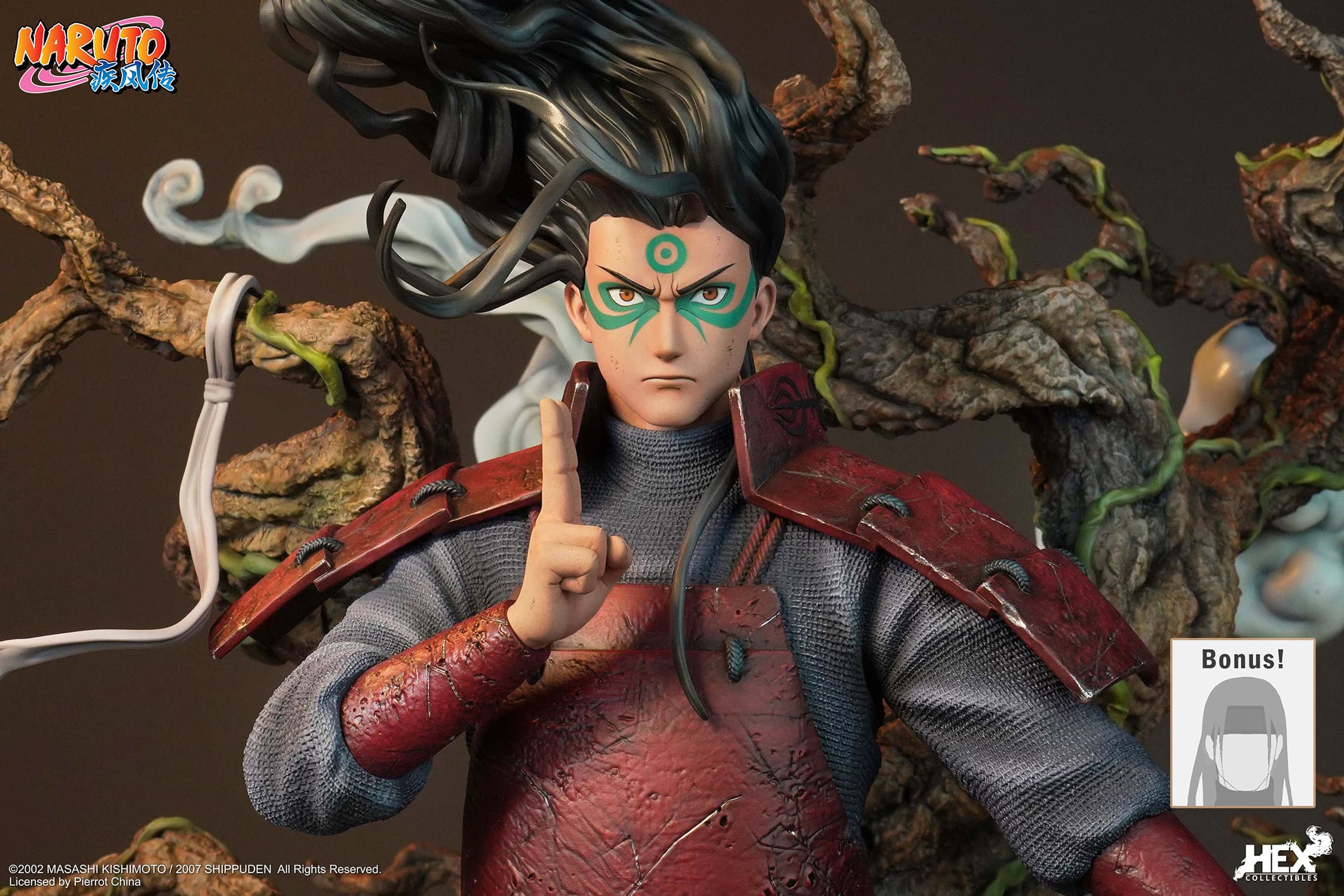 HEX Collectibles Senju Hashirama Statue Naruto Shippuden Limited Collectible