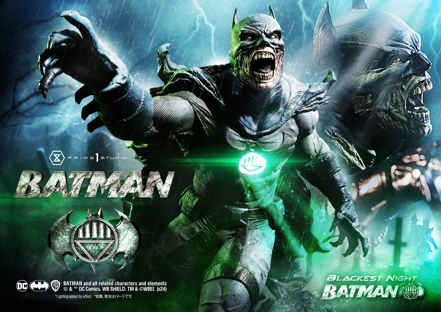 Prime 1 Studio Blackest Night Batman Statue DC Comics Limited Collectible
