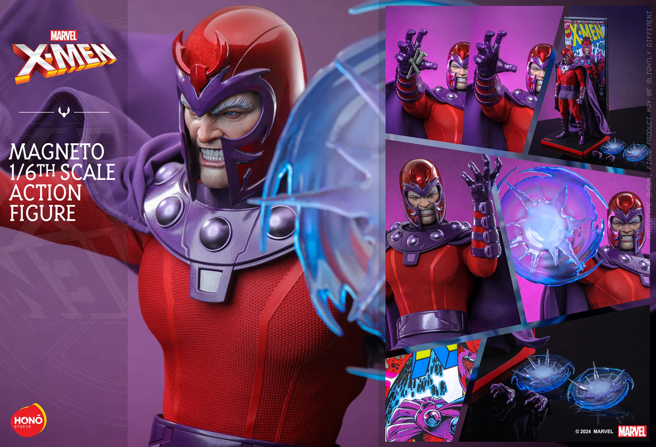 HONO Studios Magneto Sixth Scale Figure X-Men Limited 1/6 Collectible