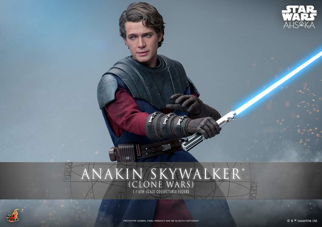 Hot Toys Anakin Skywalker Sixth Scale Figure Ahsoka Limited Collectible