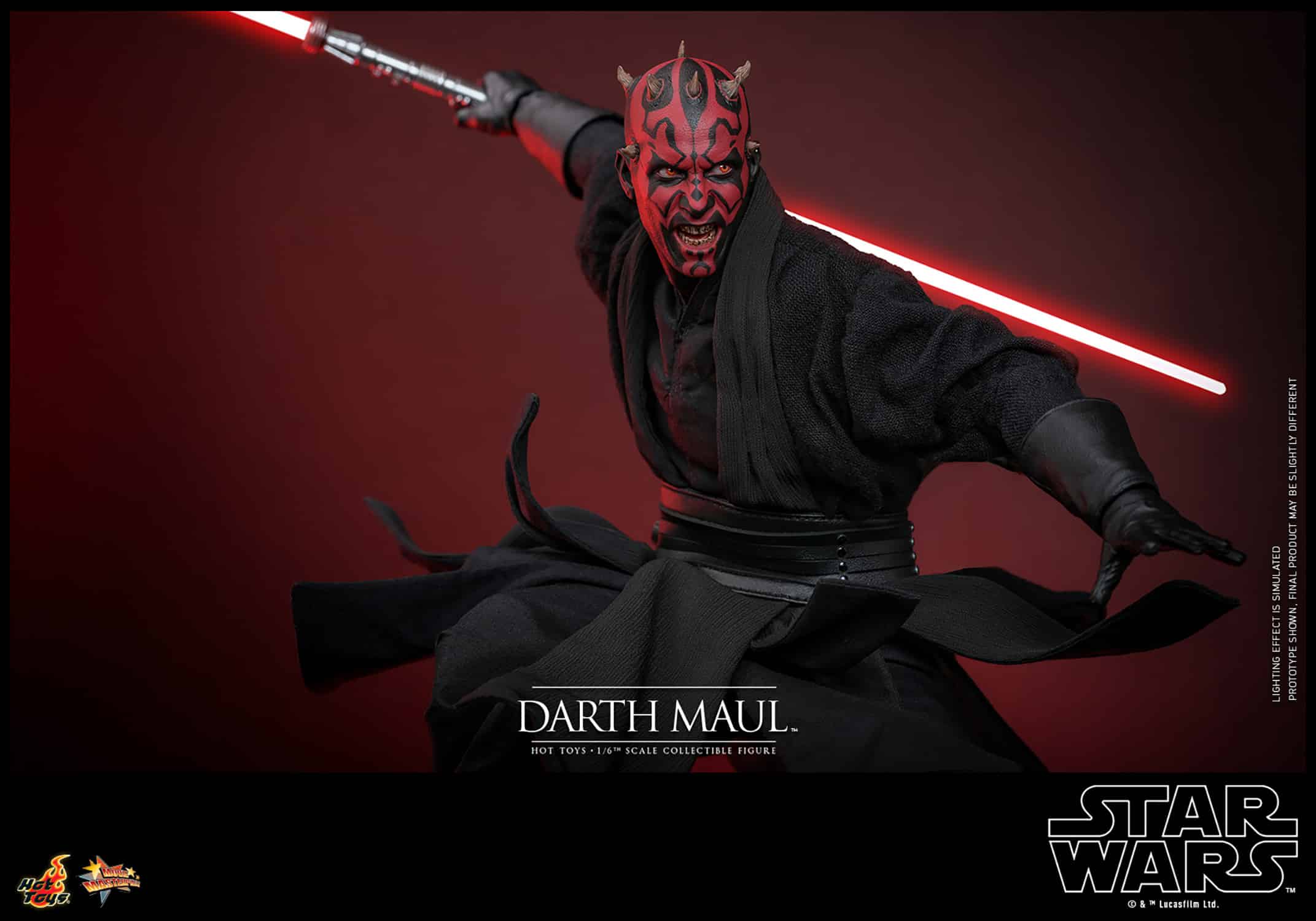 Hot Toys Darth Maul Sixth Scale Figure Star Wars The Phantom Menace Limited 1:6 Collectible