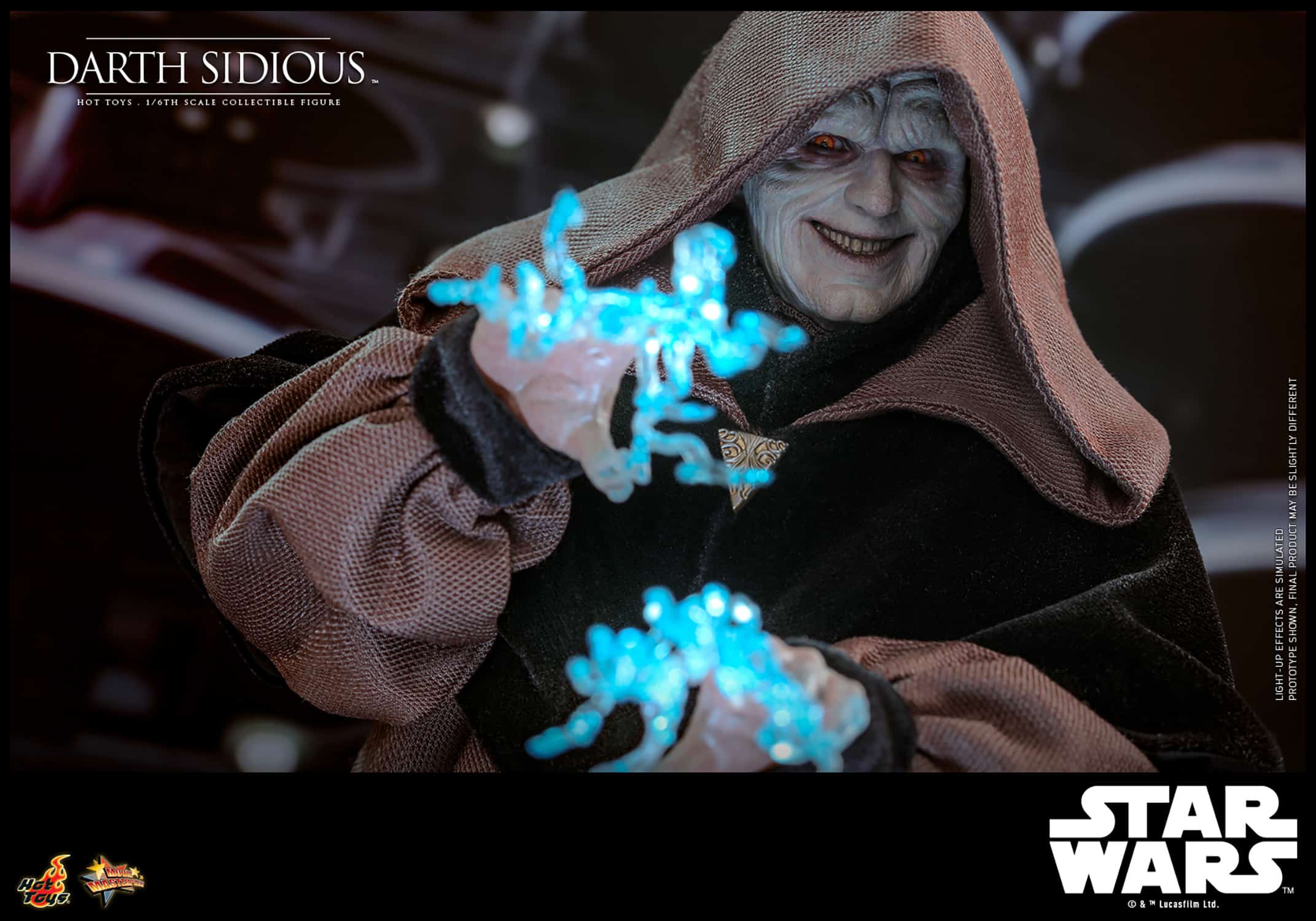 Hot Toys Darth Sidious Sixth Scale Figure Star Wars Limited Collectible