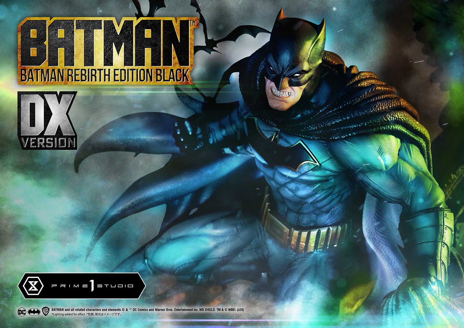 Prime 1 Studio Batman Rebirth Black Edition Statue Limited DC Collectible