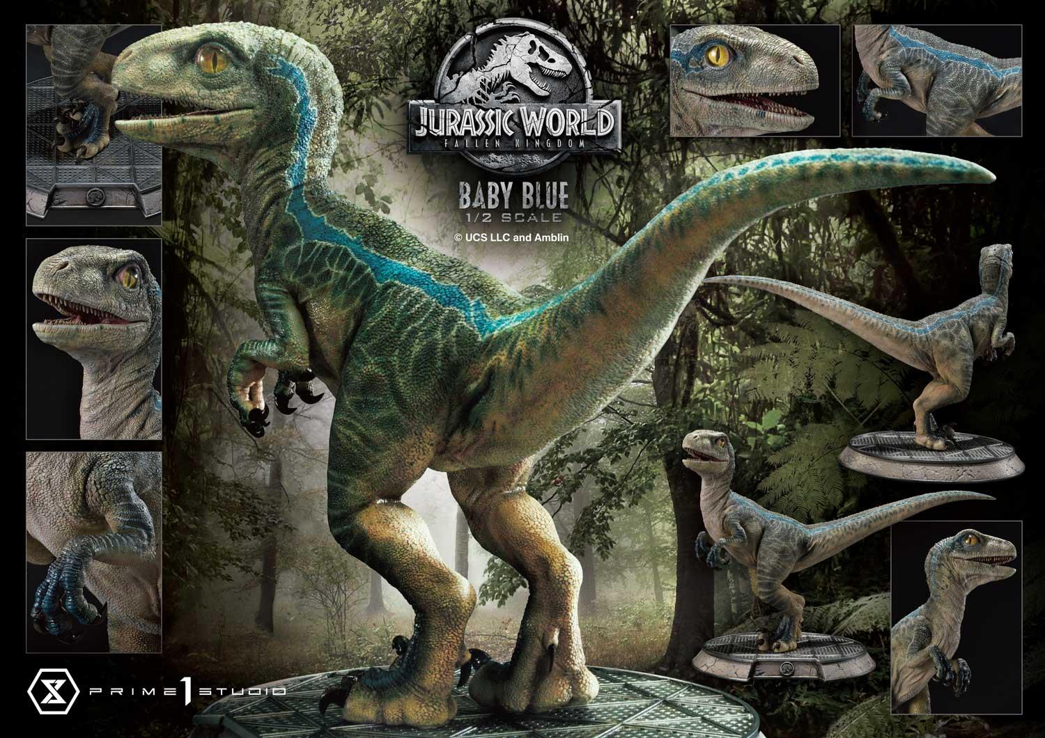Prime 1 Studio Baby Blue 1/2 Scale Statue Jurassic World Limited Collectible