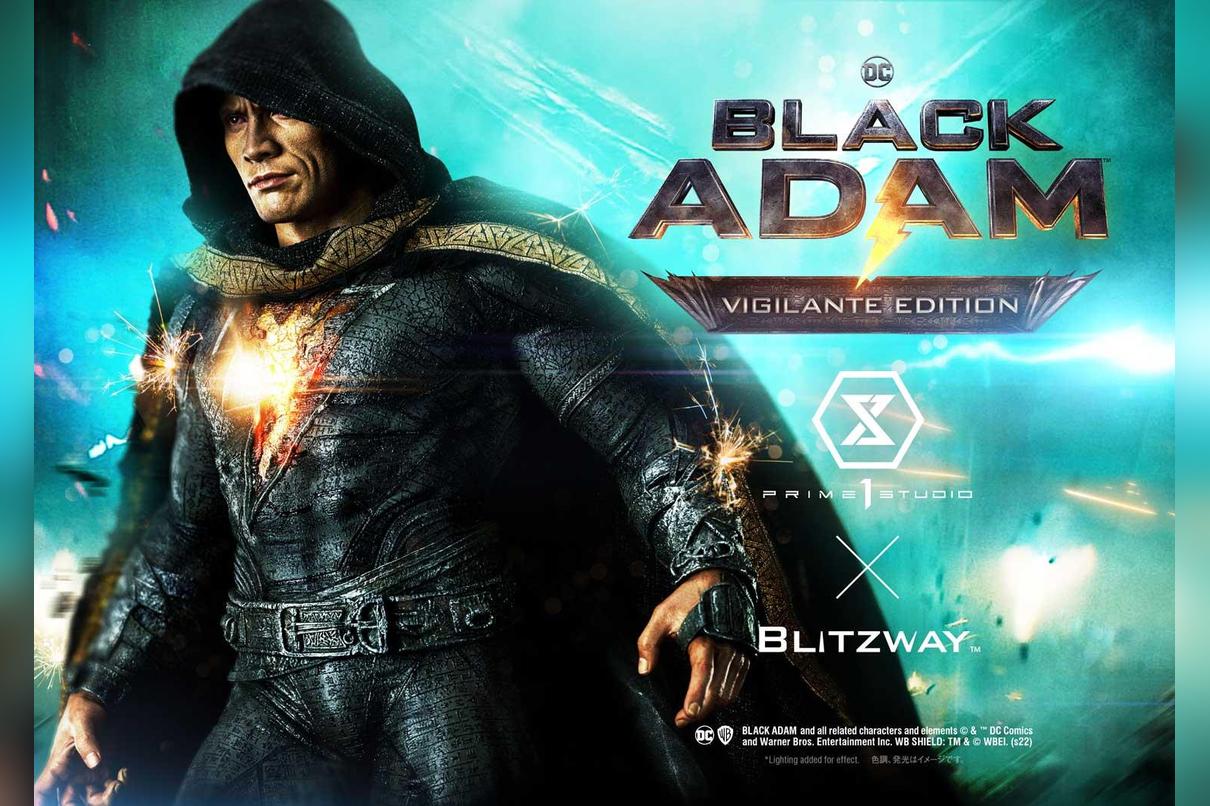 Prime 1 Studio Black Adam Statue Vigilante Edition Limited DC Collectible
