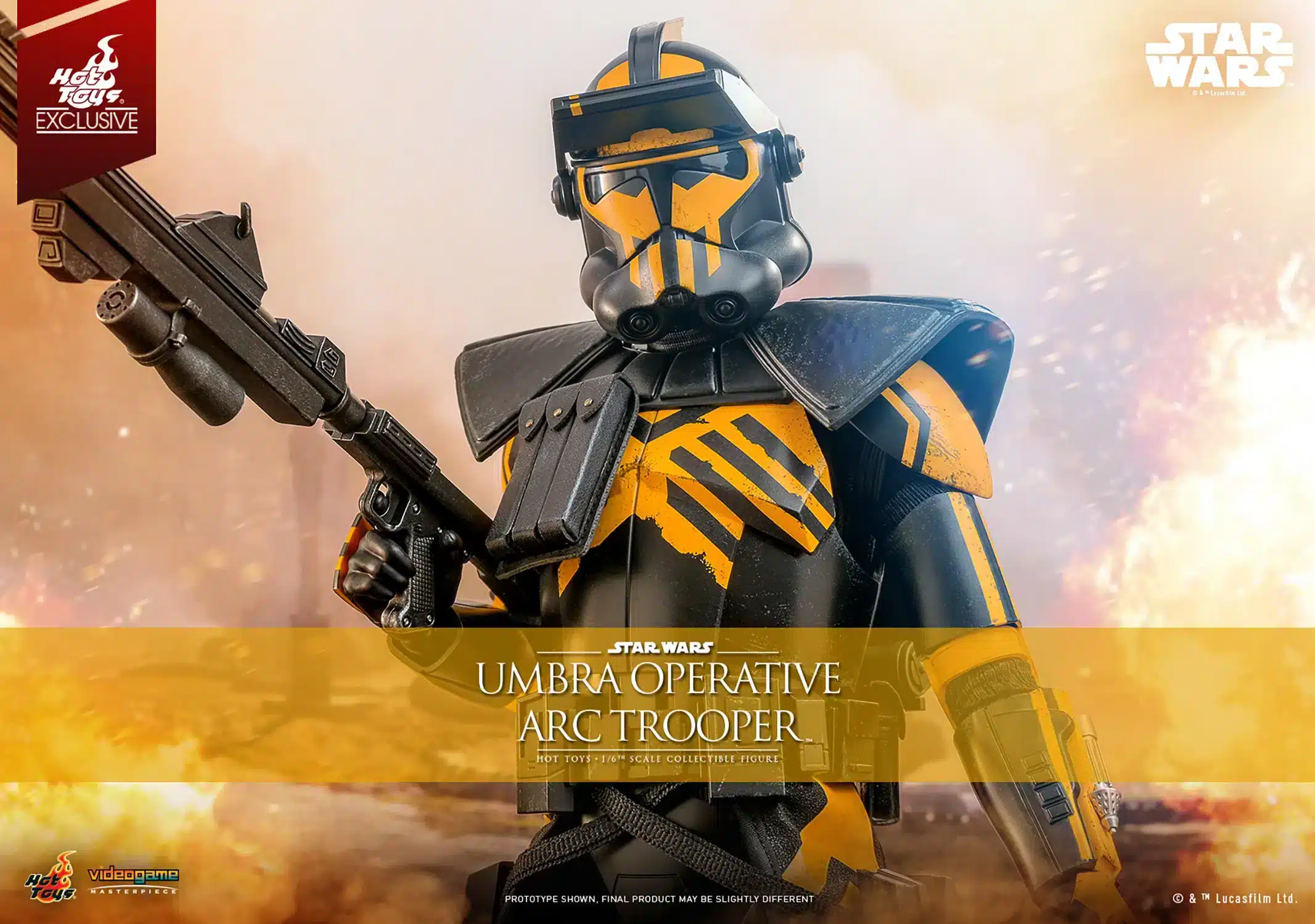 Hot Toys Umbra Operative ARC Trooper Sixth Scale Figure Star Wars Limited Collectible