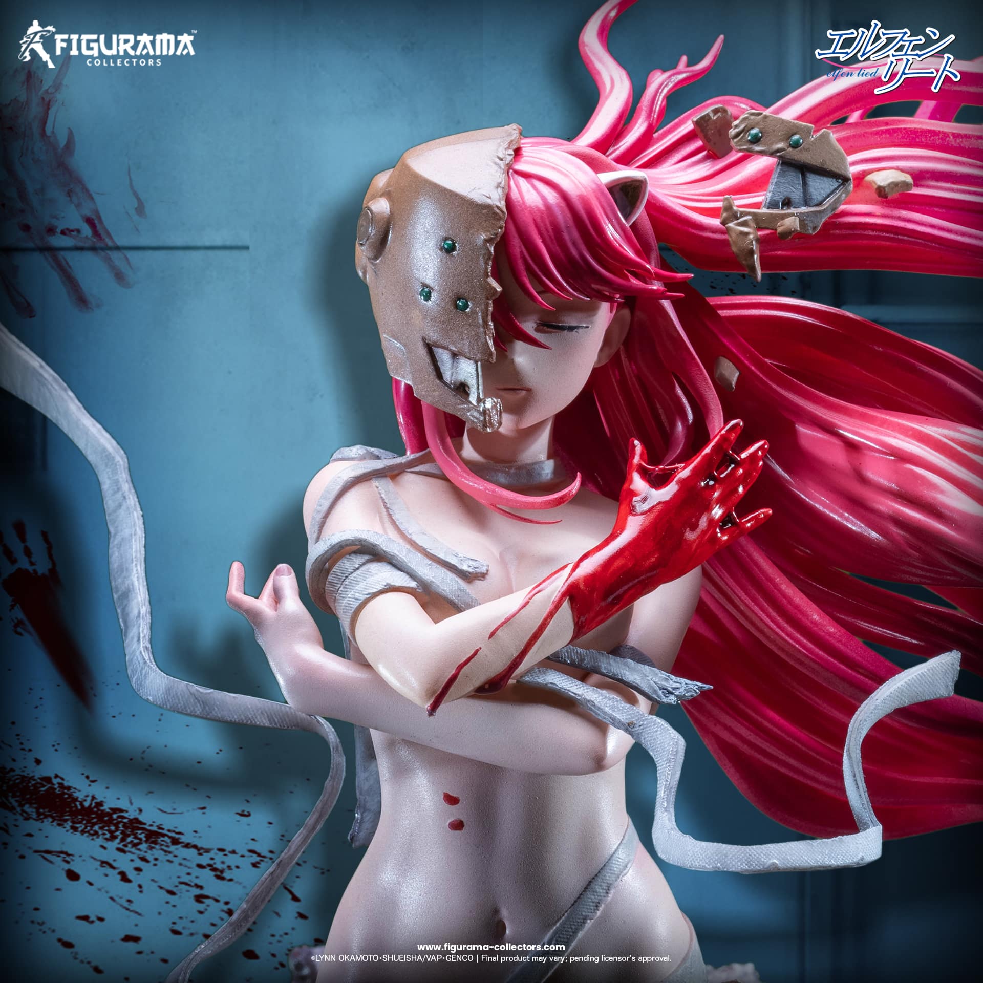 Figurama Elfen Lied Lucy Elite Solo Statue Anime Limited Collectible