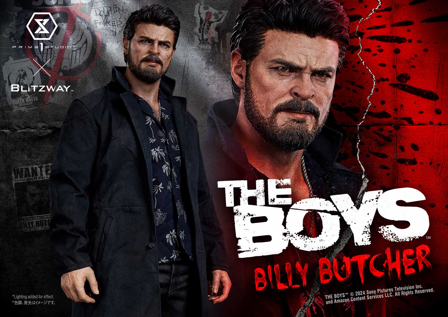 Prime 1 Studio William Billy Butcher Statue Limited The Boys Collectible
