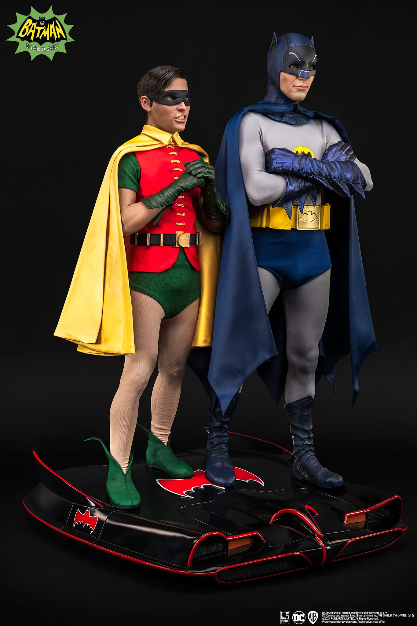 BLK BKG02_Batman & Robin 1_4 Scale Diorama - PureArts