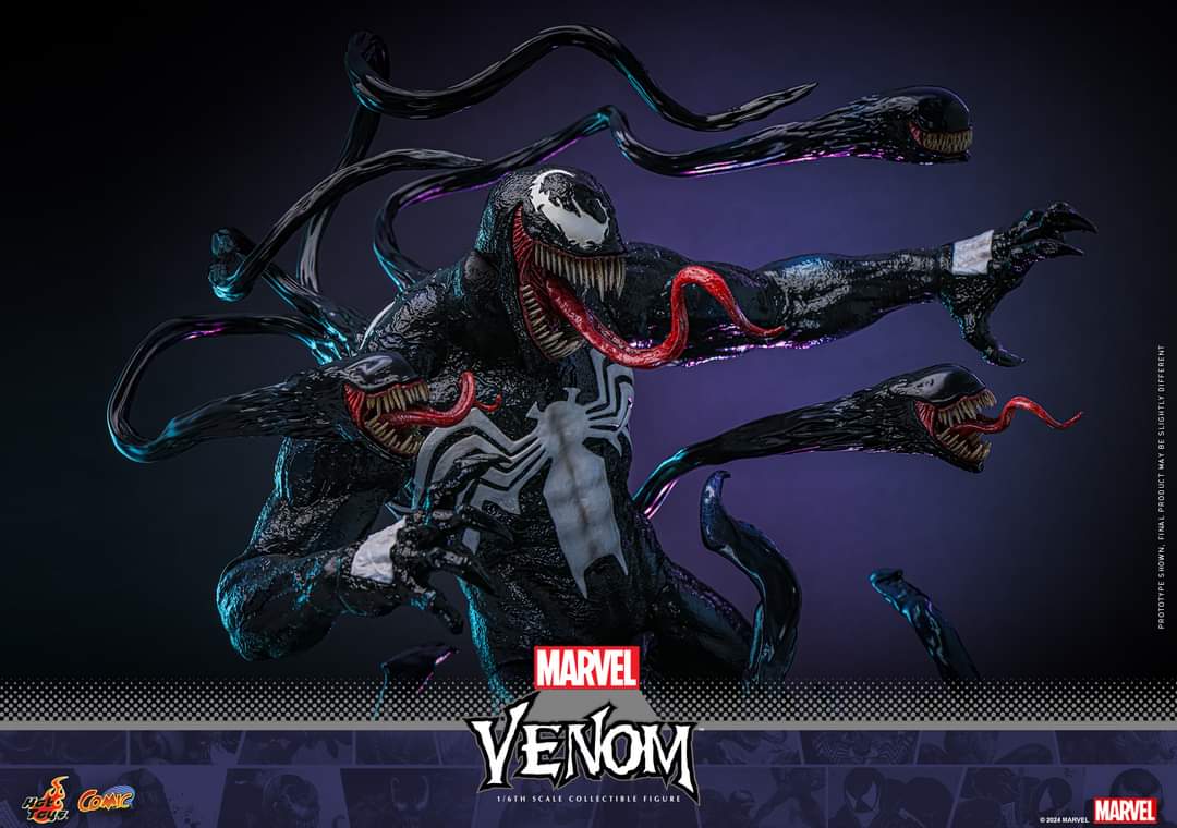 Venom Sixth Scale Figure Marvel Comics Edition