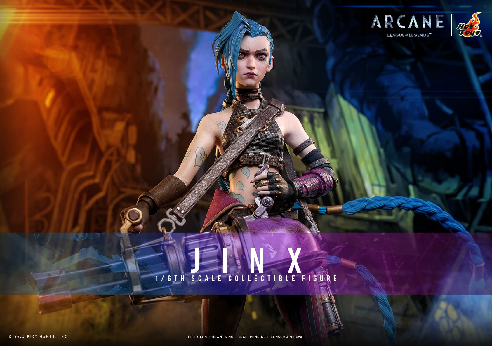 Jinx Sixth Scale Figure Arcane Limited Collectible