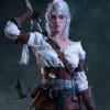 Ciri Of Cintra 1:2 Scale Statue Witcher 3 Prestige Line