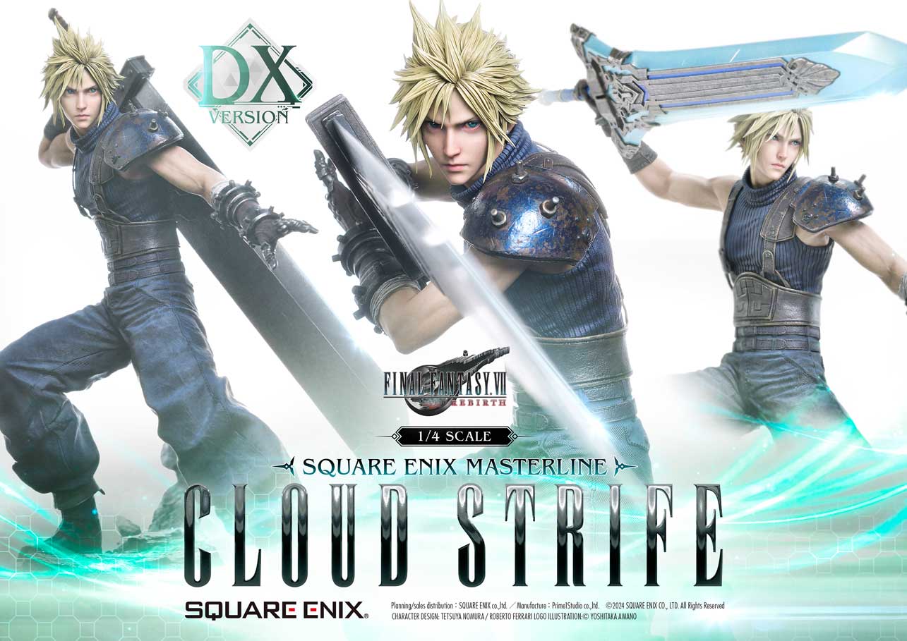 Cloud Strife Statue Museum Masterline Final Fantasy VII