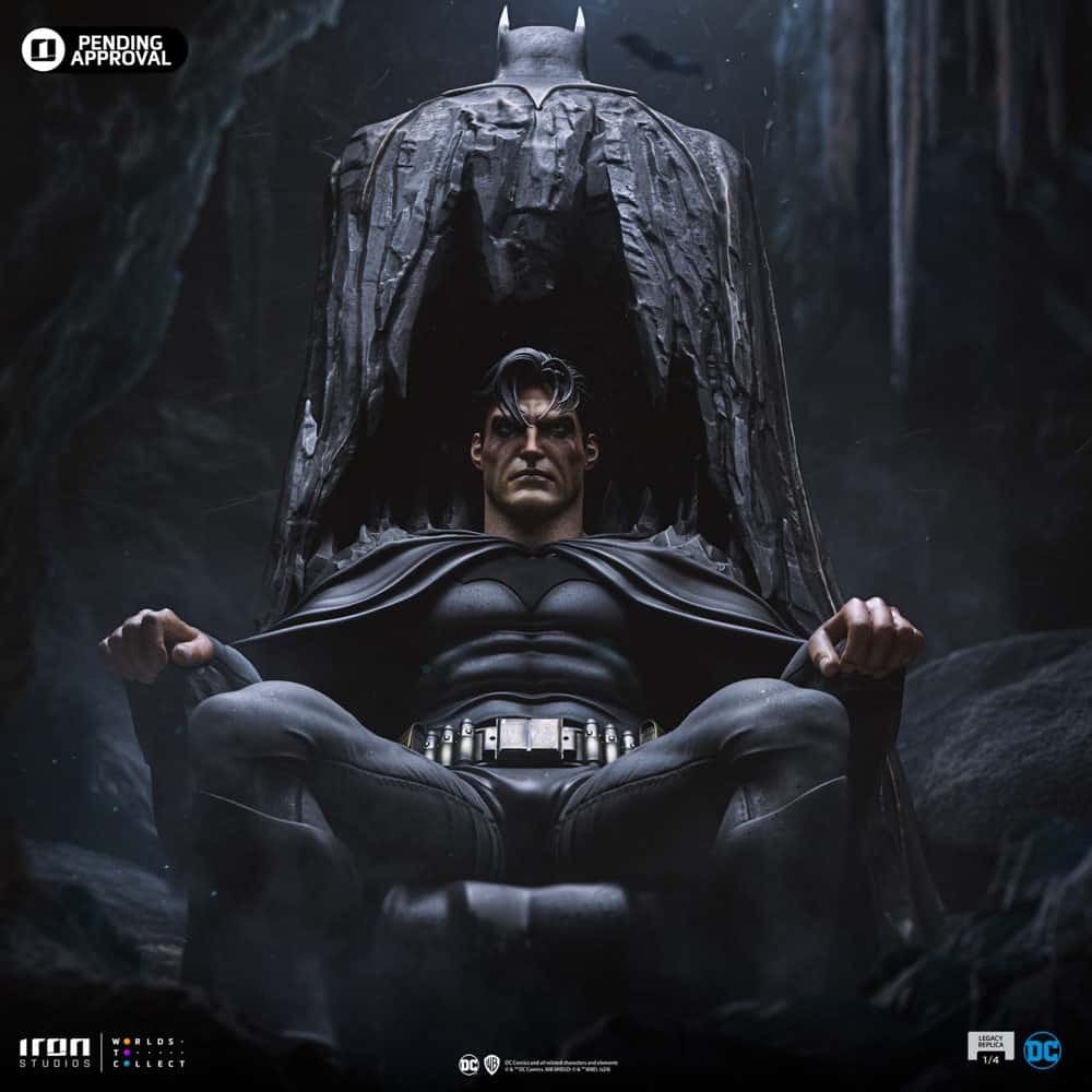 Batman And Bruce Wayne Quarter Scale Statue