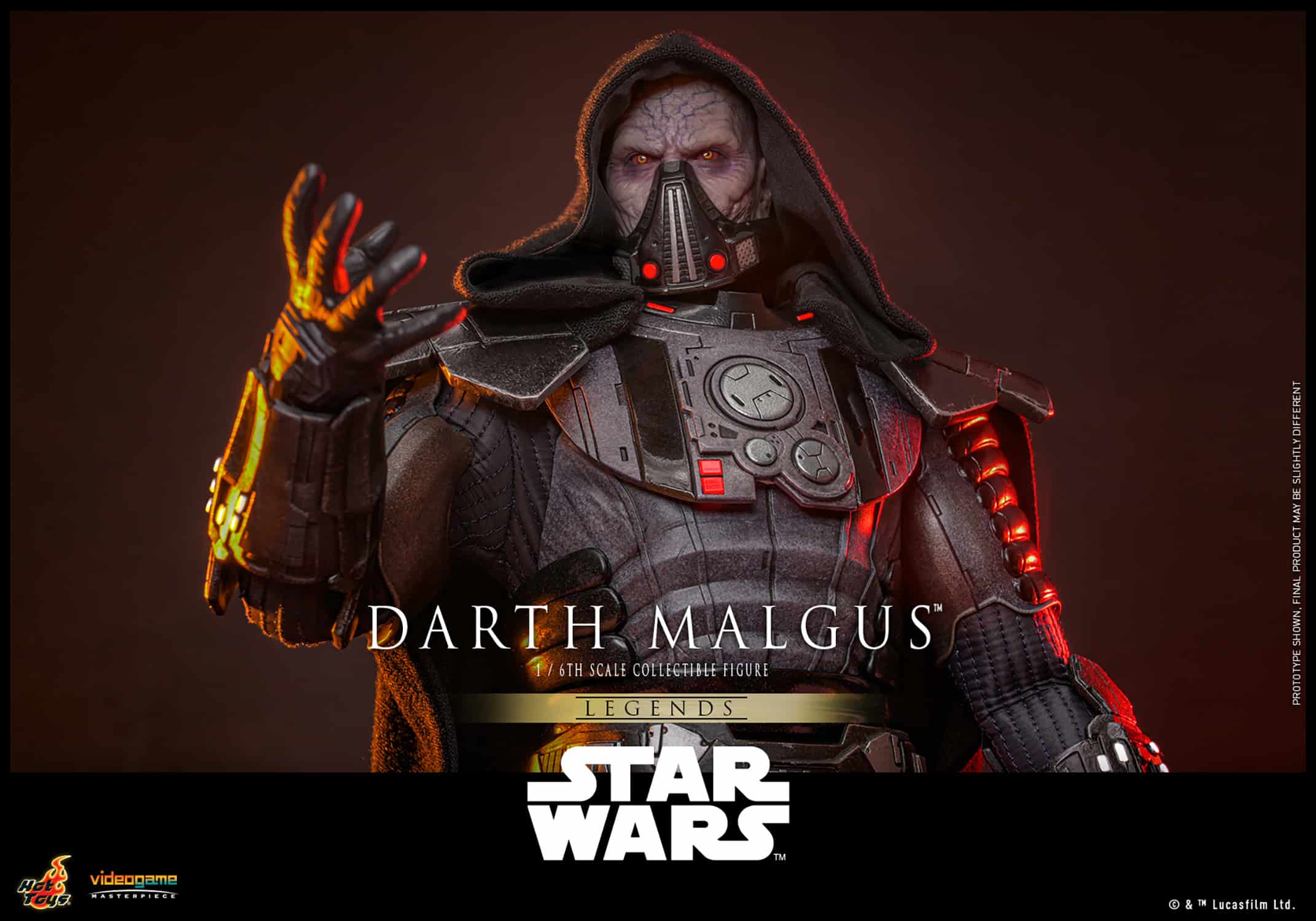 Darth Malgus Sixth Scale Figure Limited Star Wars Legends Collectible