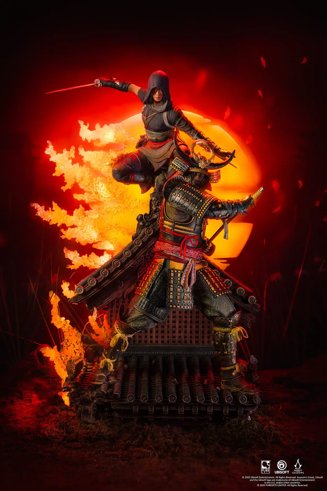 Animus Naoe & Yasuke Statue Assassin’s Creed Shadows Limited Collectible