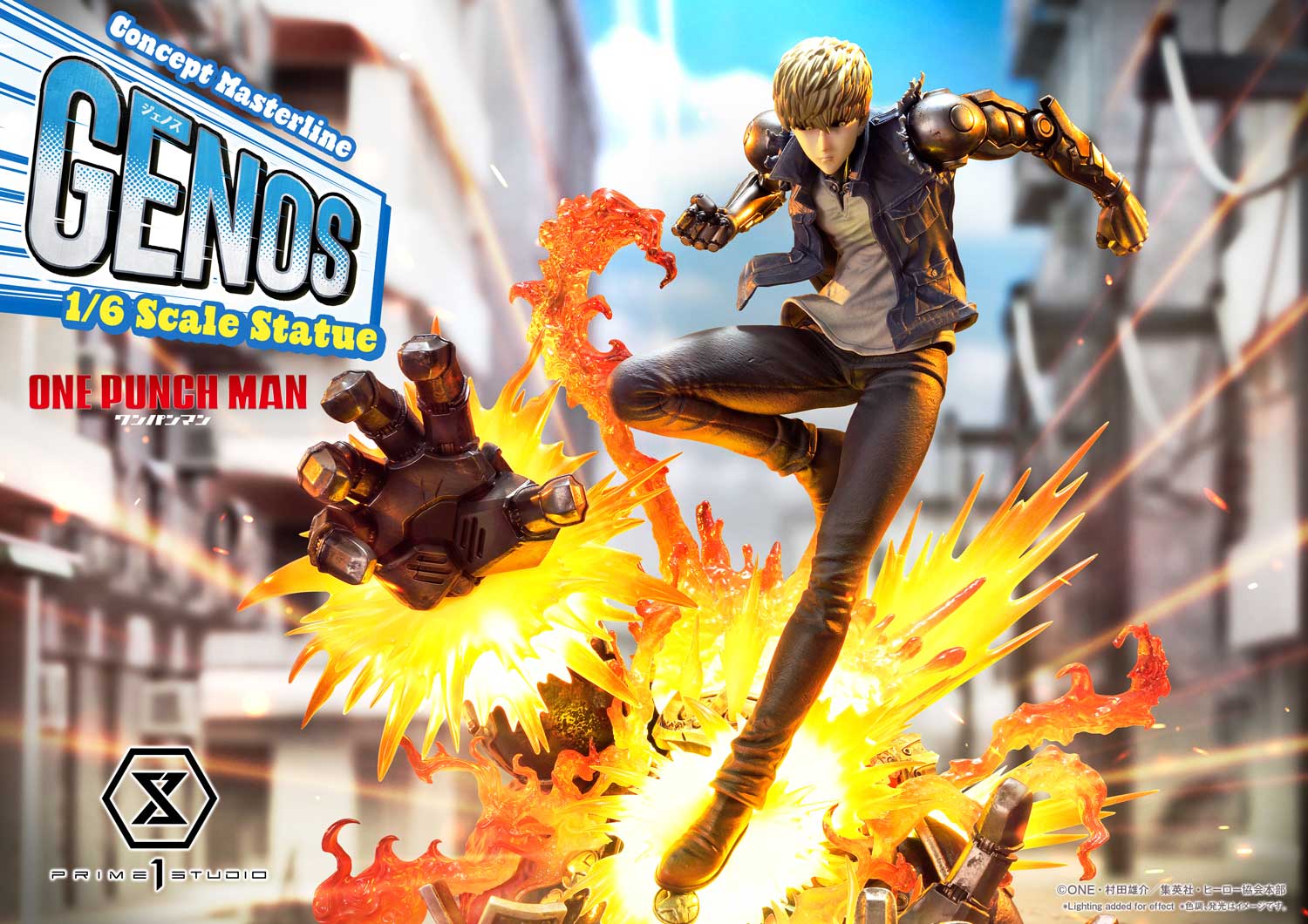Genos Concept Masterline Statue 1/6 Scale One Punch Man Collectible