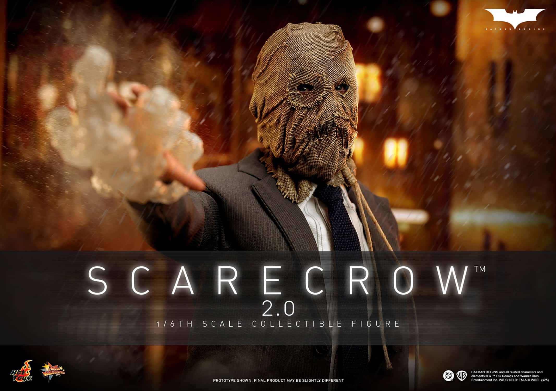Scarecrow 2.0 Sixth Scale Figure Batman Begins Limited Collectible