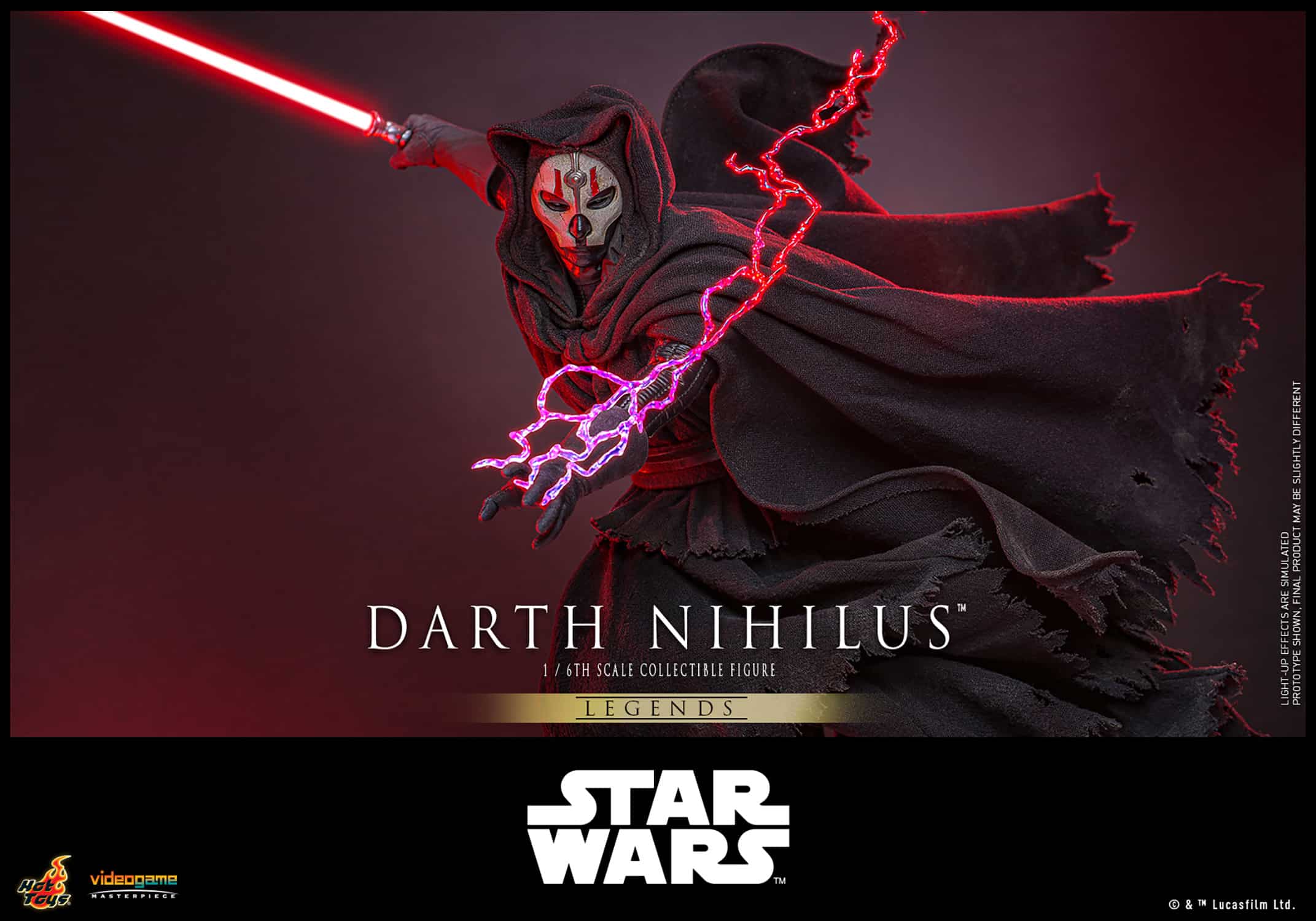 Darth Nihilus Sixth Scale Figure Star Wars Limited Collectible