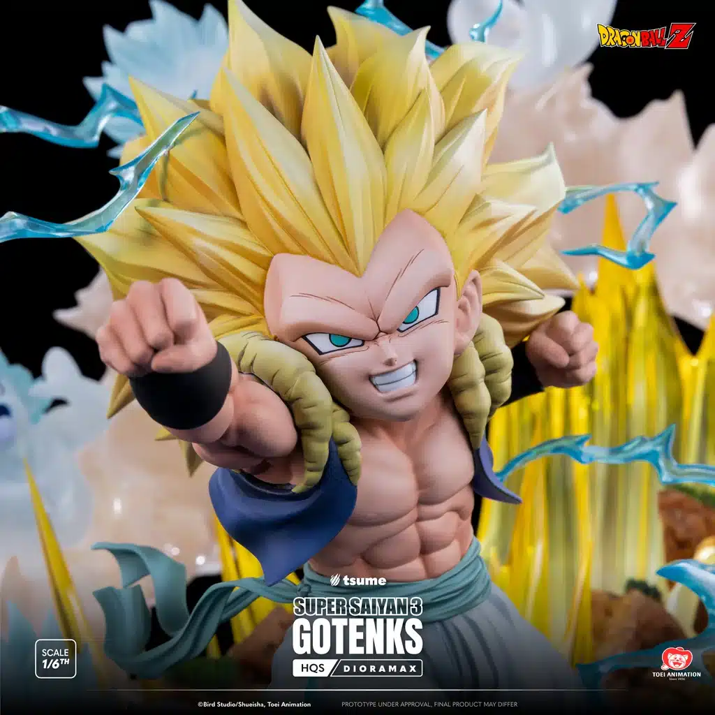 Super Saiyan 3 Gotenks Statue Dioramax HQS 1/6 Scale Dragon Ball Z Limited Collectible