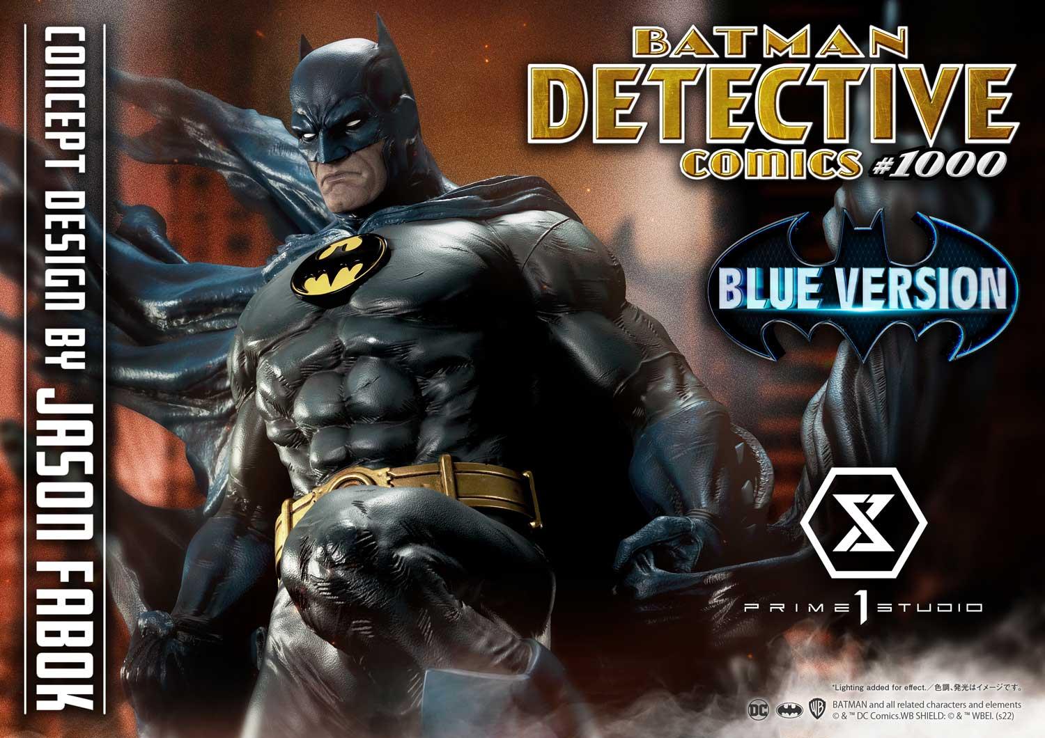 Batman Detective Comics #1000 Statue Blue Variant Special Edition Collectible