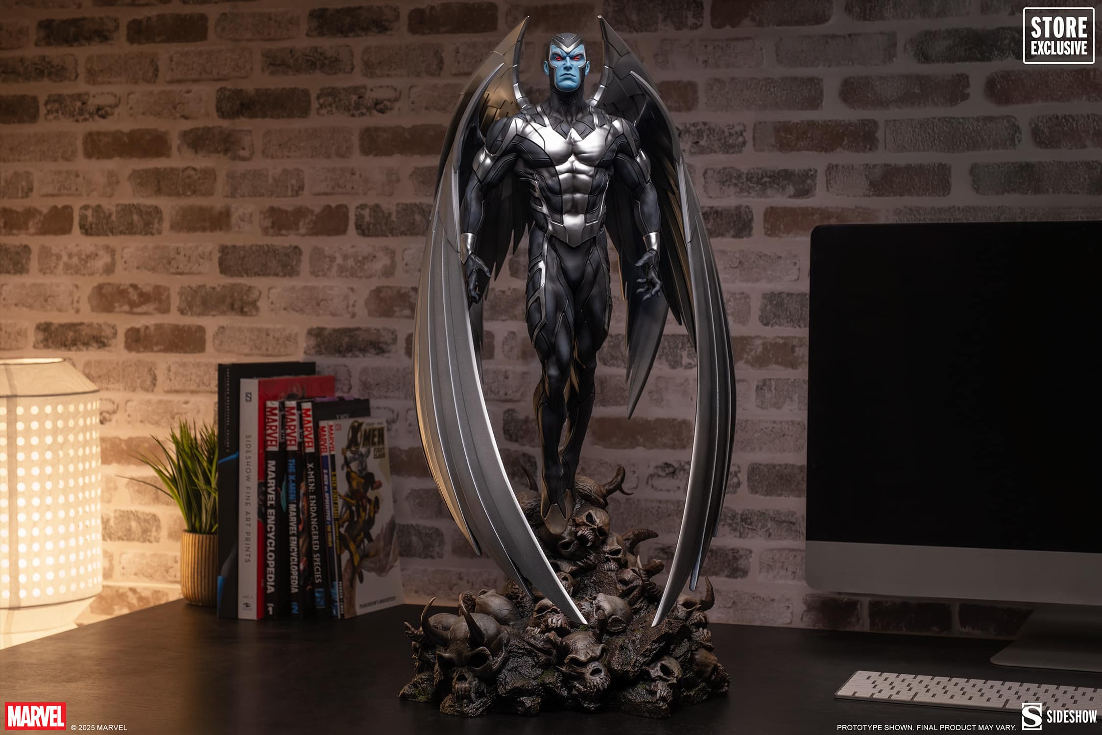 Archangel X-Force Variant Statue Limited Marvel Retailer Exclusive Statue