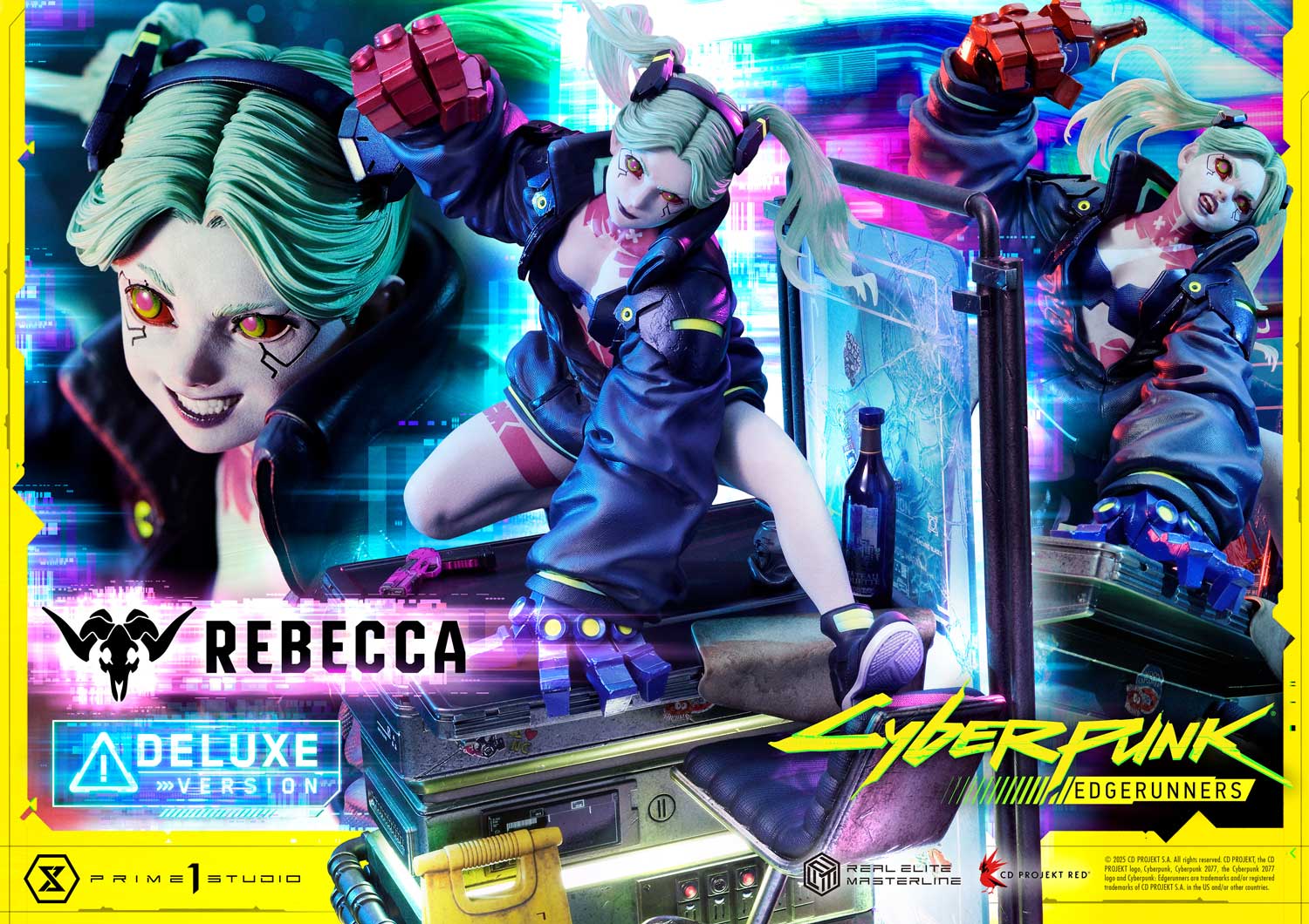 Rebecca 1/4 Scale Statue Cyberpunk Edgerunners Limited Collectible