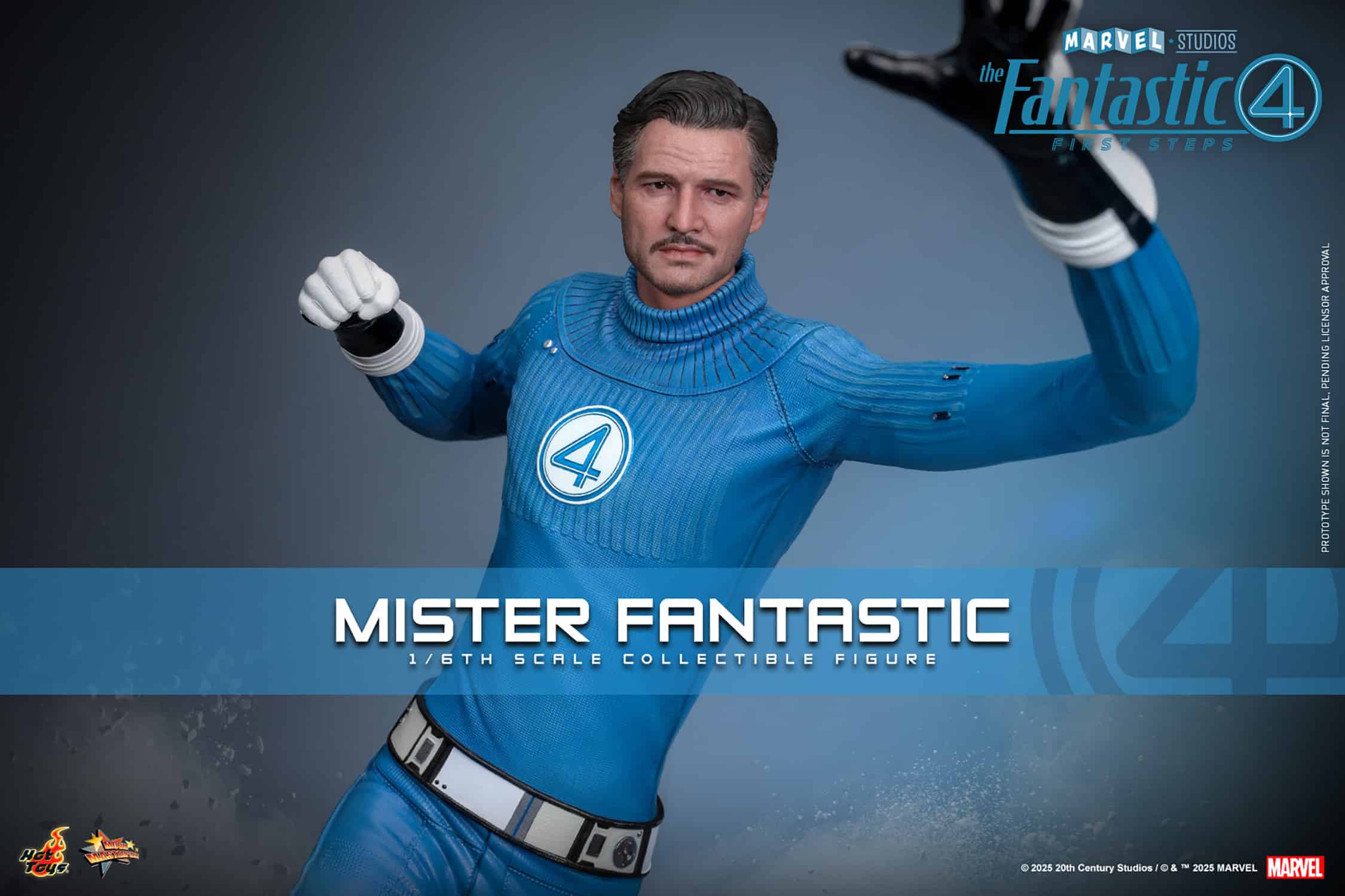 Mister Fantastic Sixth Scale Figure Fantastic Four Limited Collectible