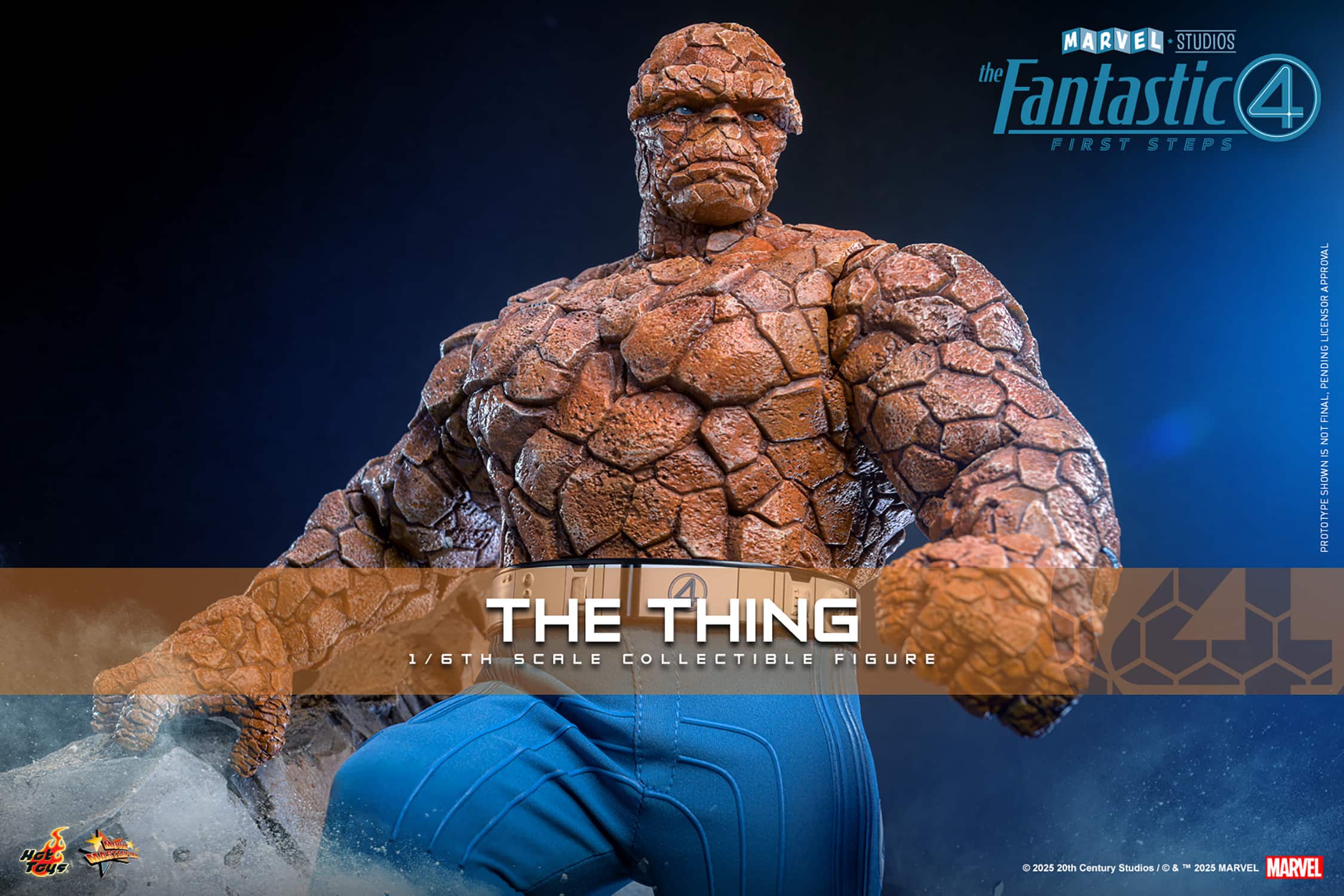 The Thing Sixth Scale Figure Fantastic Four Limited Collectible