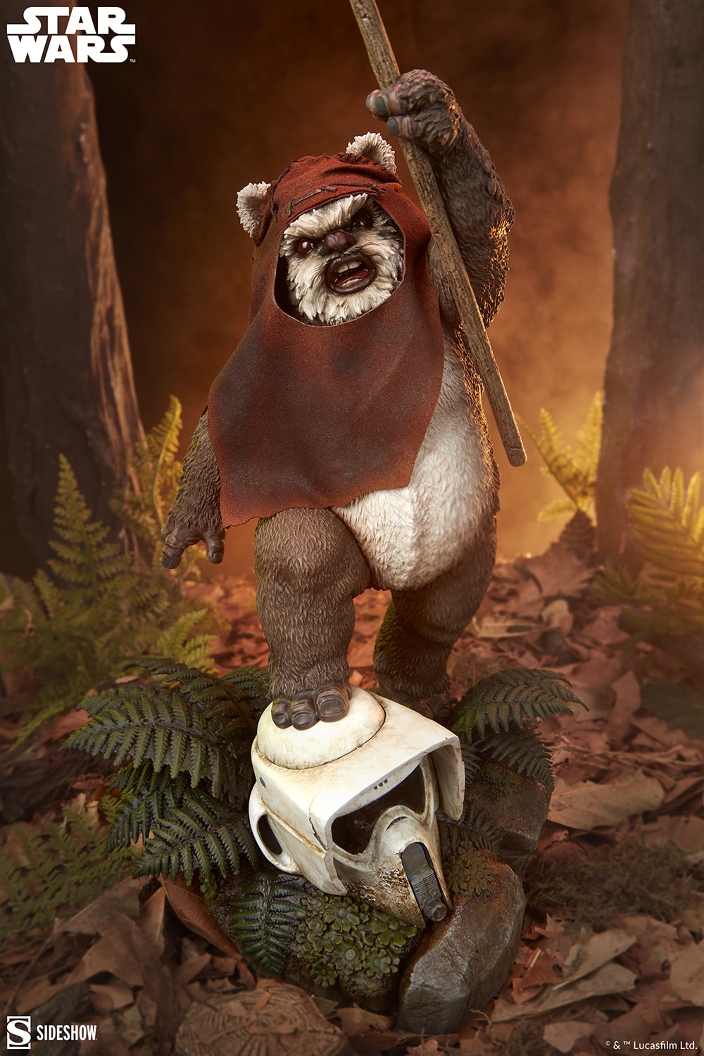 Wicket Premium Format Figure Star Wars Limited Collectible
