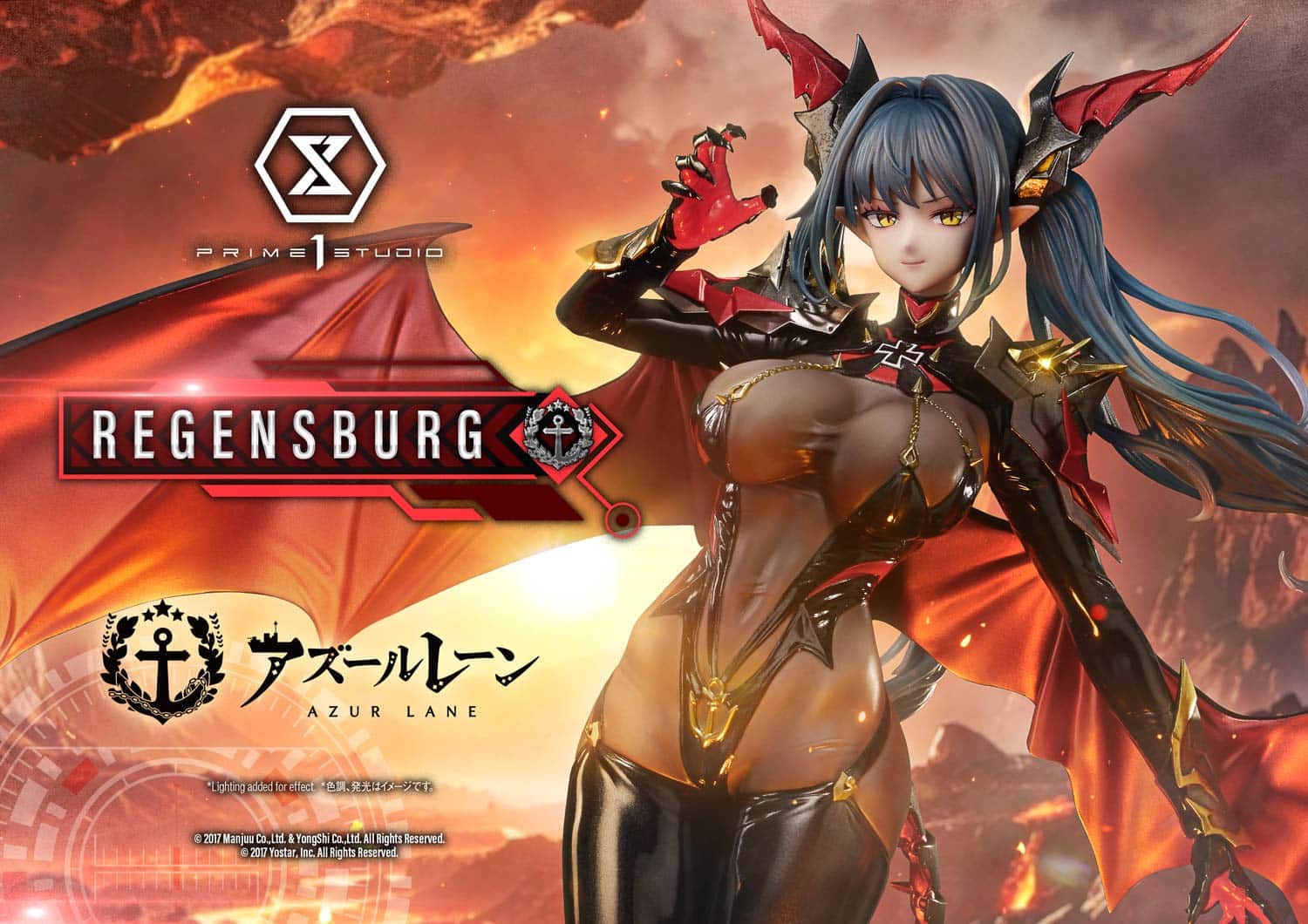 Azur Lane Regensburg Statue Limited Collectible
