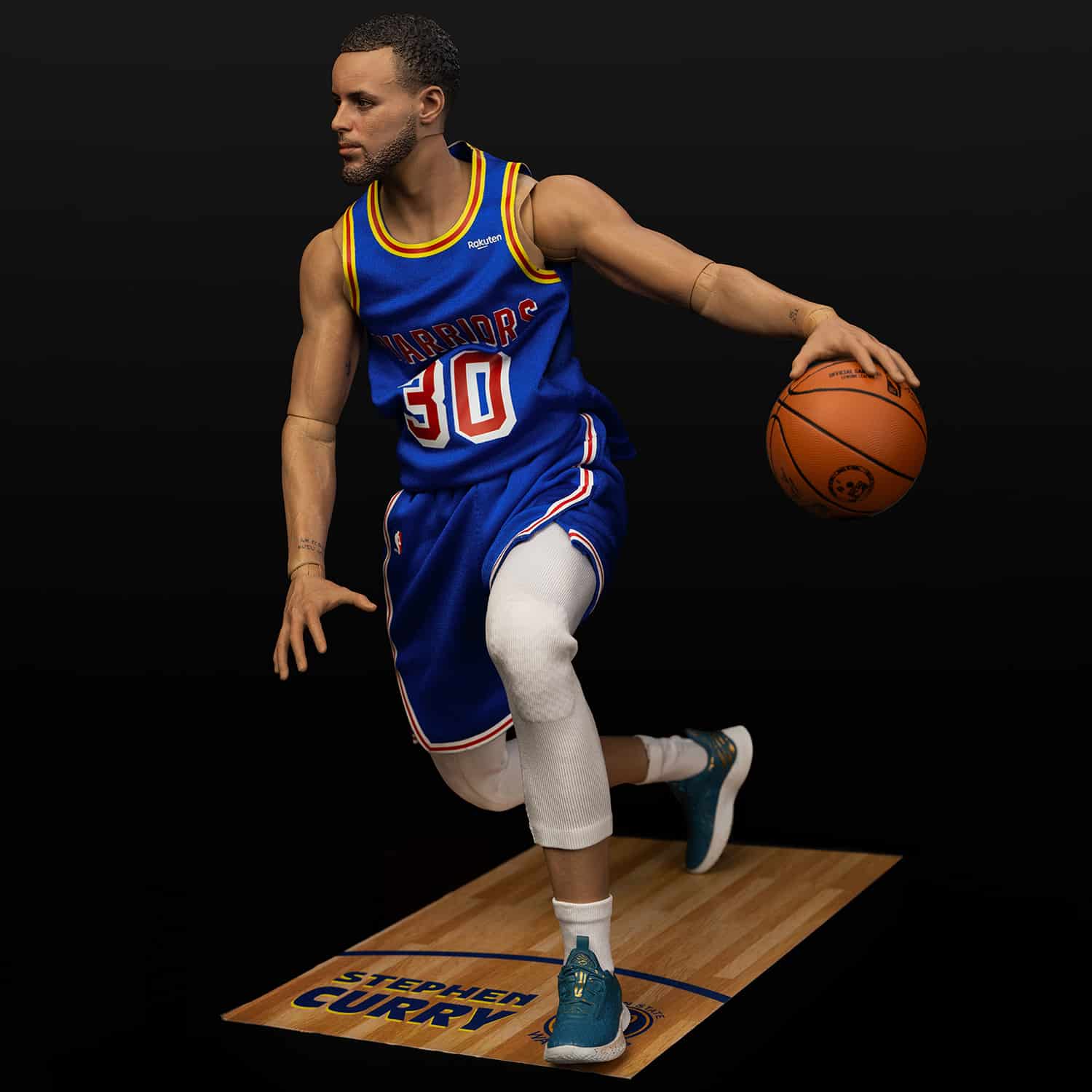 Stephen “Steph” Curry Sixth Scale Figure Deluxe Edition Limited NBA Collectible