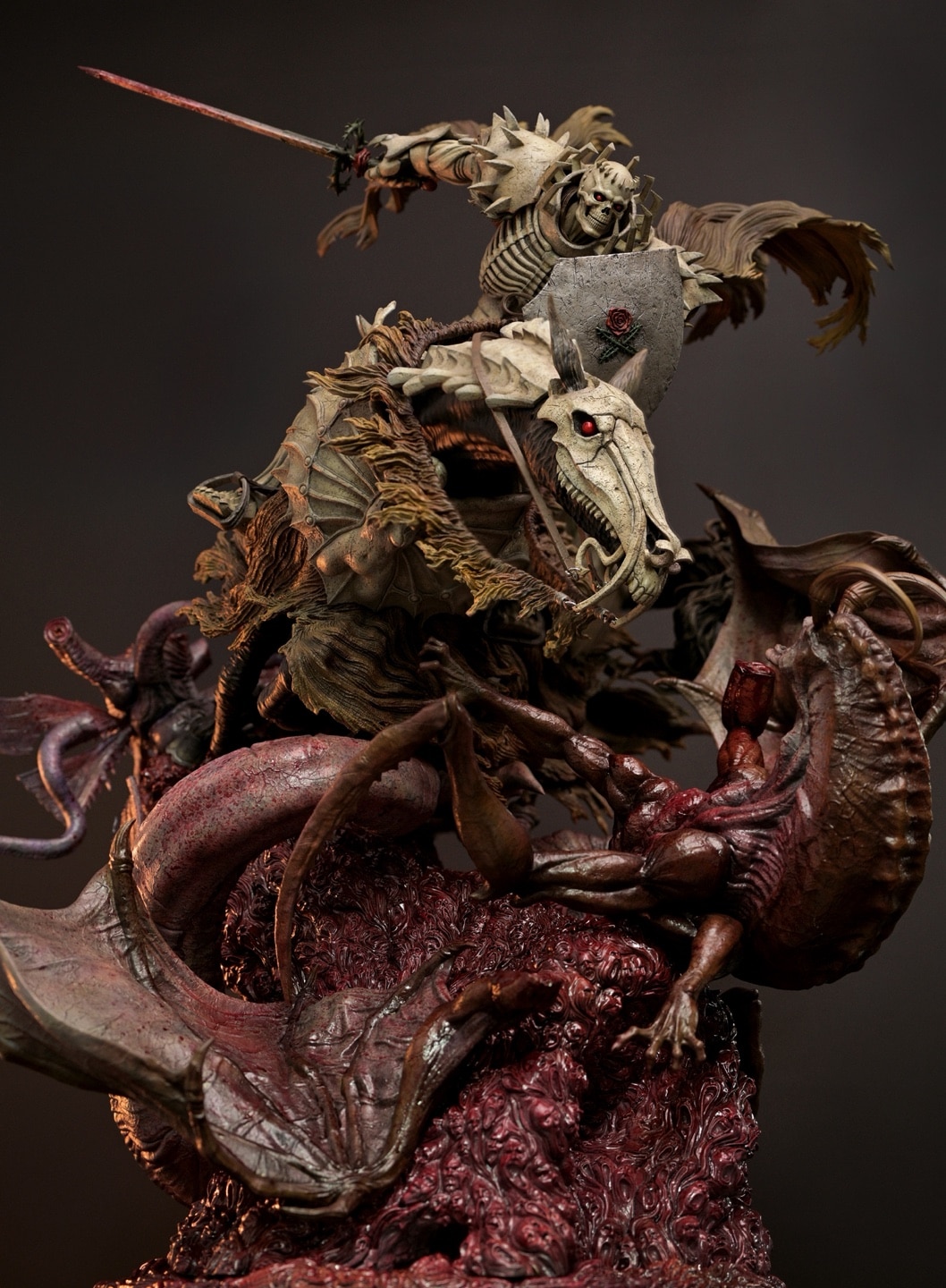 Skull Knight Statue JND Narrative Diorama Arts Series Limited BERSERK Collectible