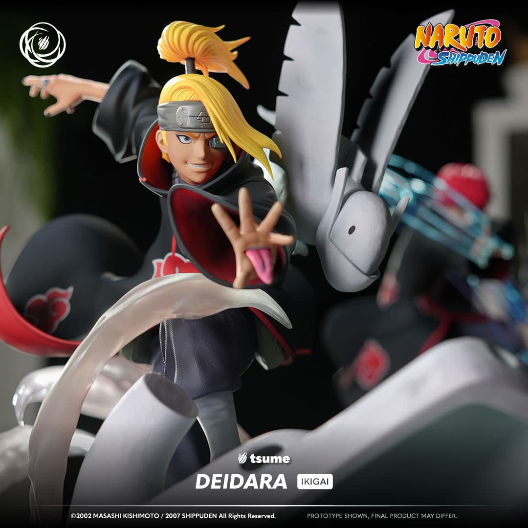 Deidara 1/6 Scale Statue Akatsuki Ikigai Collection Naruto Shipping Limited Collectible