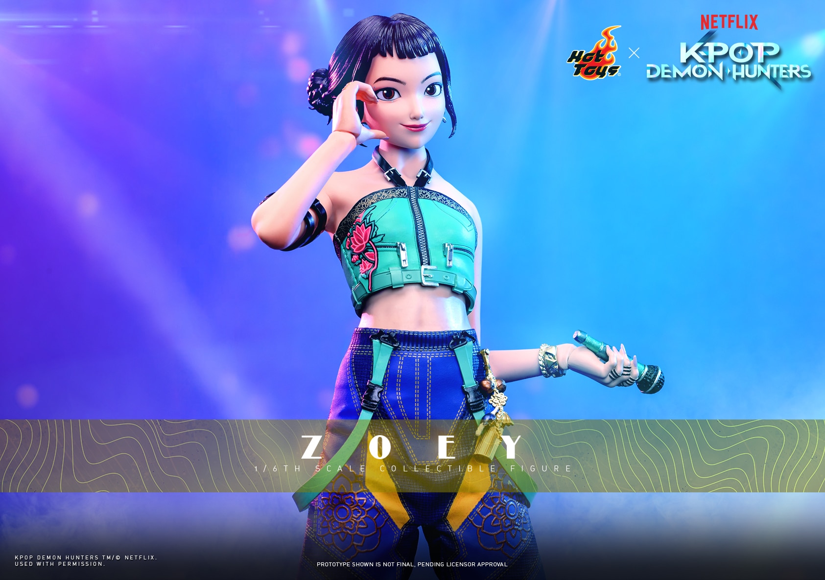 Zoey Sixth Scale Figure KPop Demon Hunters Limited Collectible