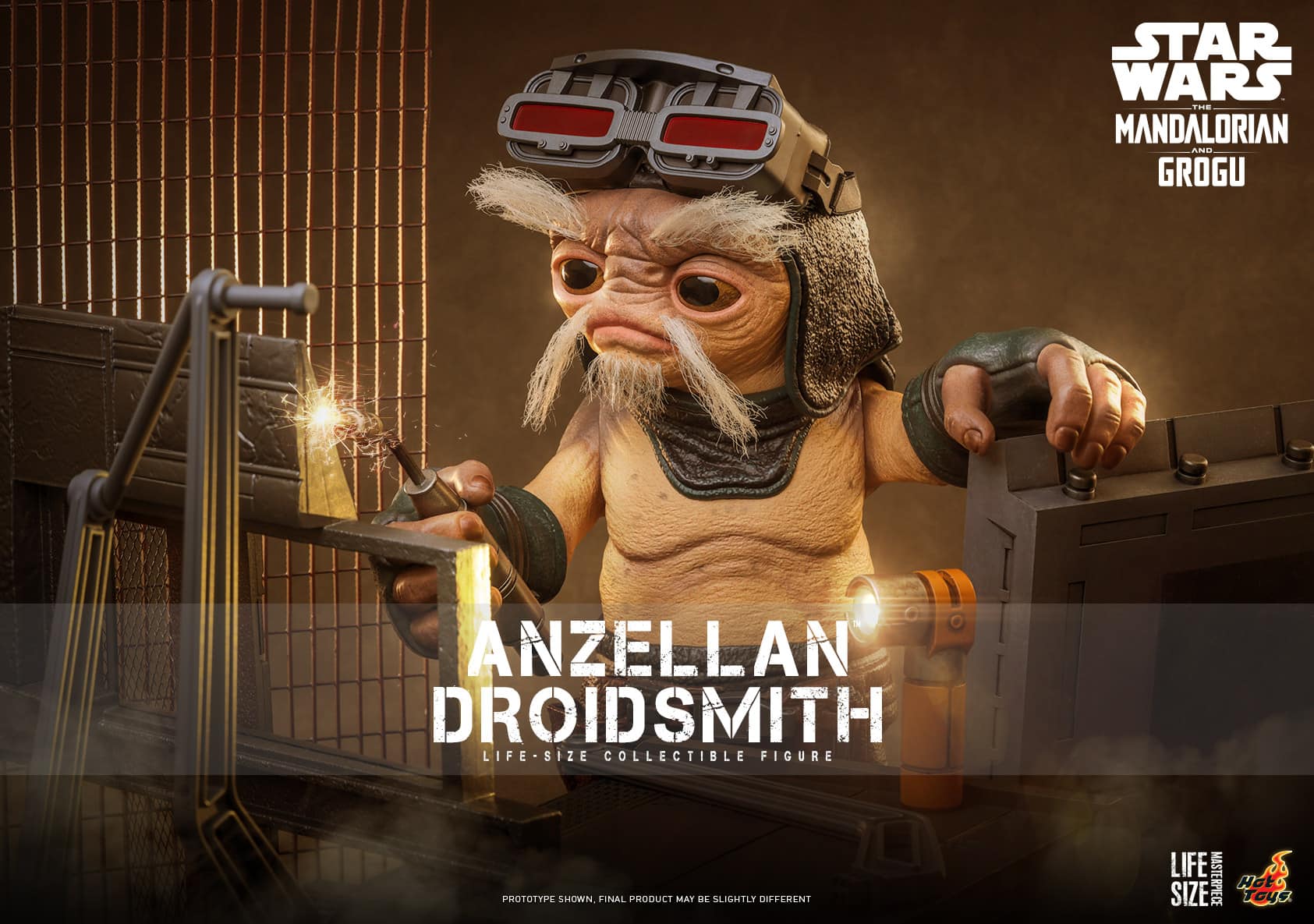 Anzellan Droidsmith Life-Size Figure The Mandalorian Prop Replica