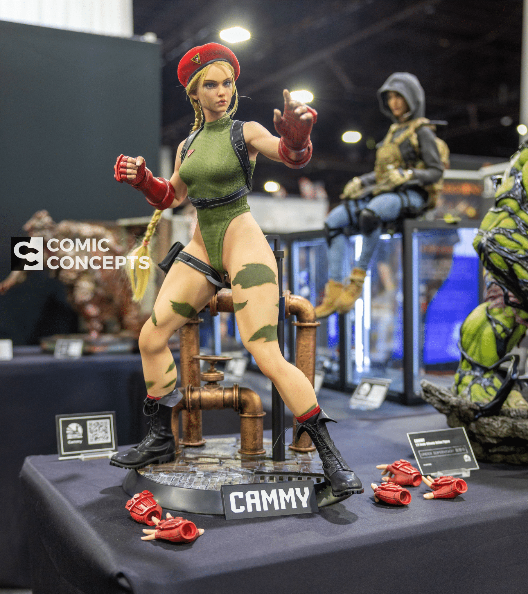 Cammy Comic Concepts Booth #1