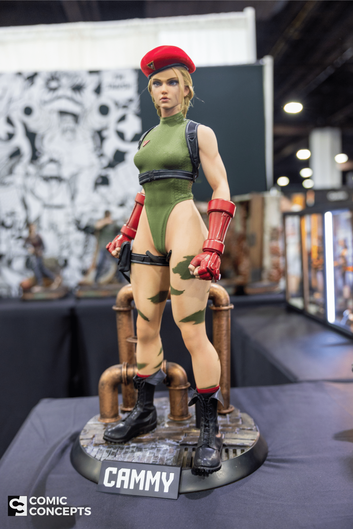 Cammy Comic Concepts Booth #3