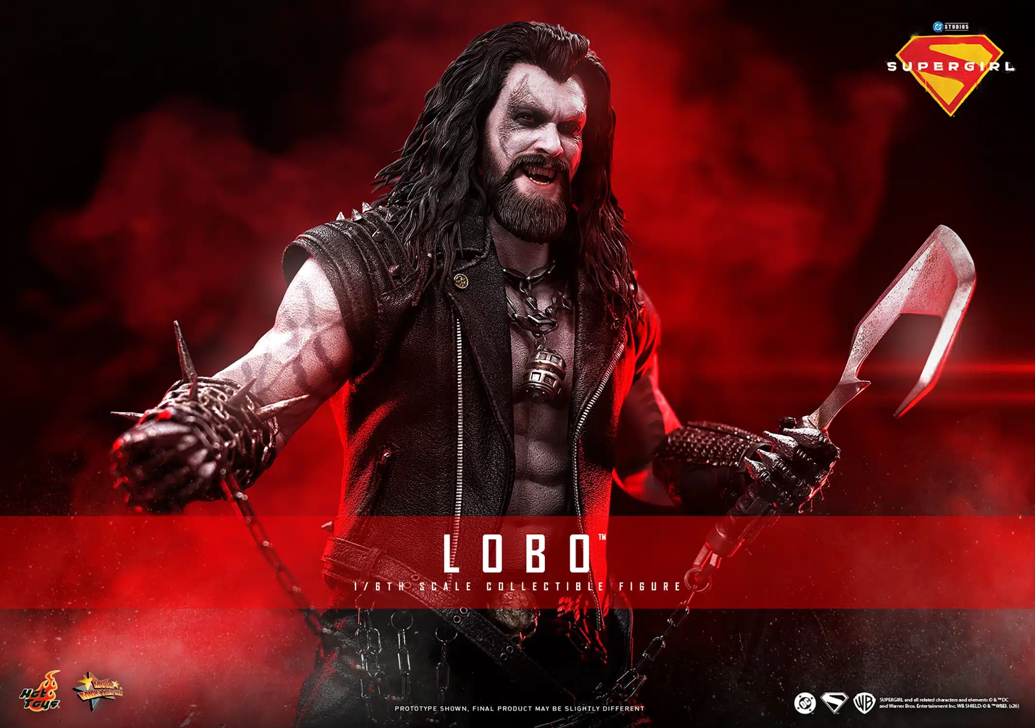 Lobo Sixth Scale Figure Supergirl Movie Limited Collectible