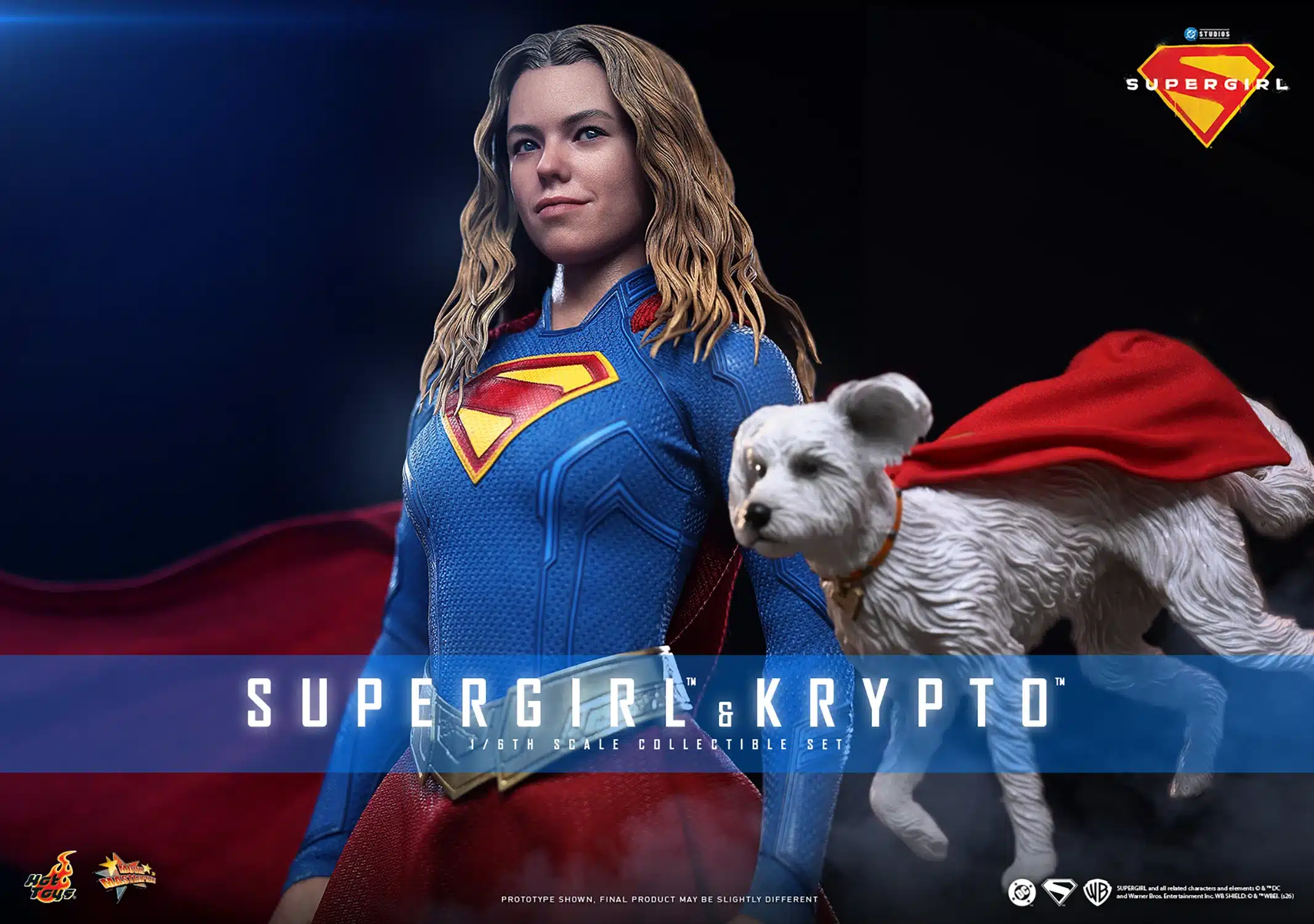 Supergirl & Krypto Sixth Scale Figure Limited DC Collectible