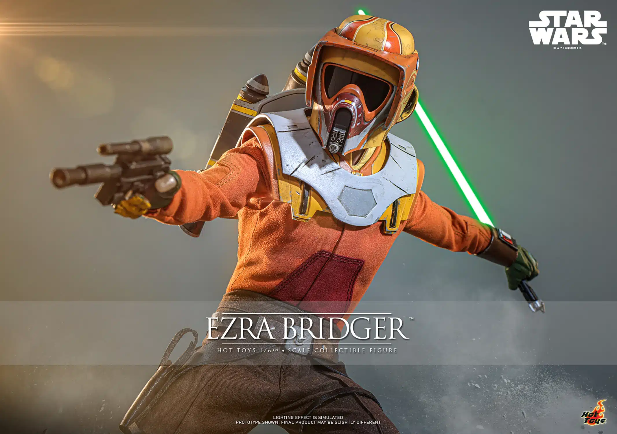 Ezra Bridger Sixth Scale Figure Star Wars: Rebels Limited Collectible