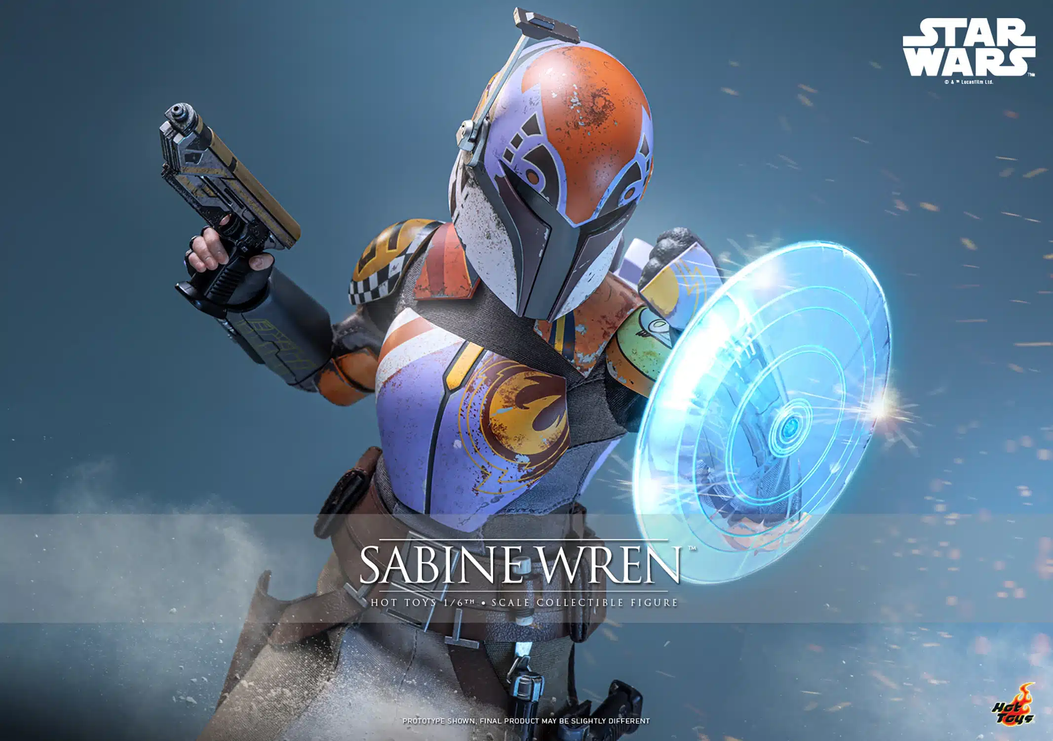 Sabine Wren Sixth Scale Figure Star Wars: Rebels Limited Collectible