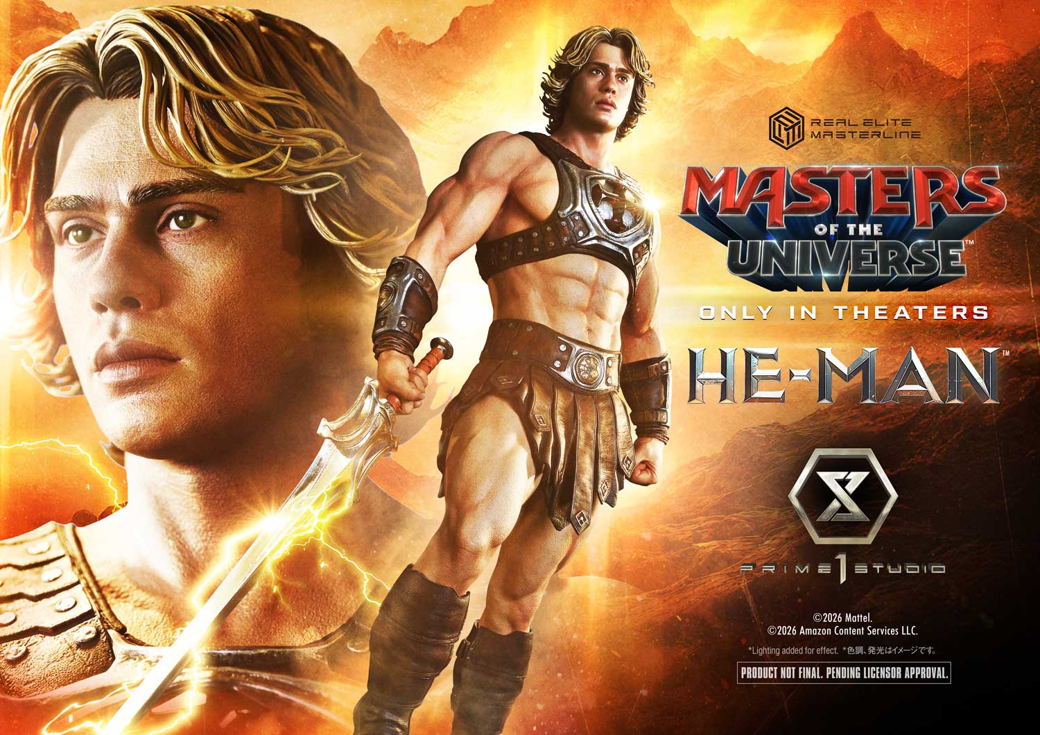 He-Man Statue 1:3 Scale Masters Of The Universe Limited Collectible