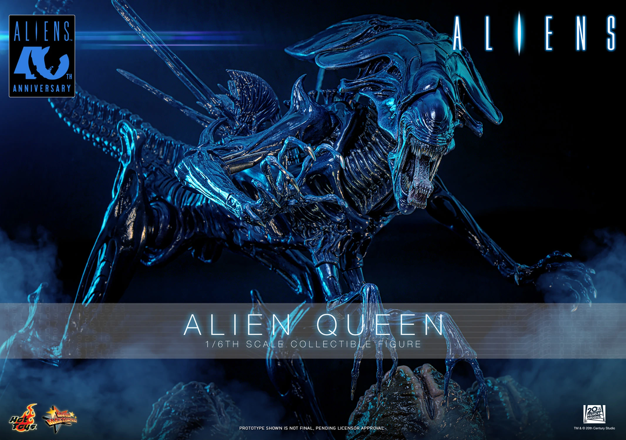 Alien Queen Sixth Scale Figure ALIENS 40th Anniversary MMS903