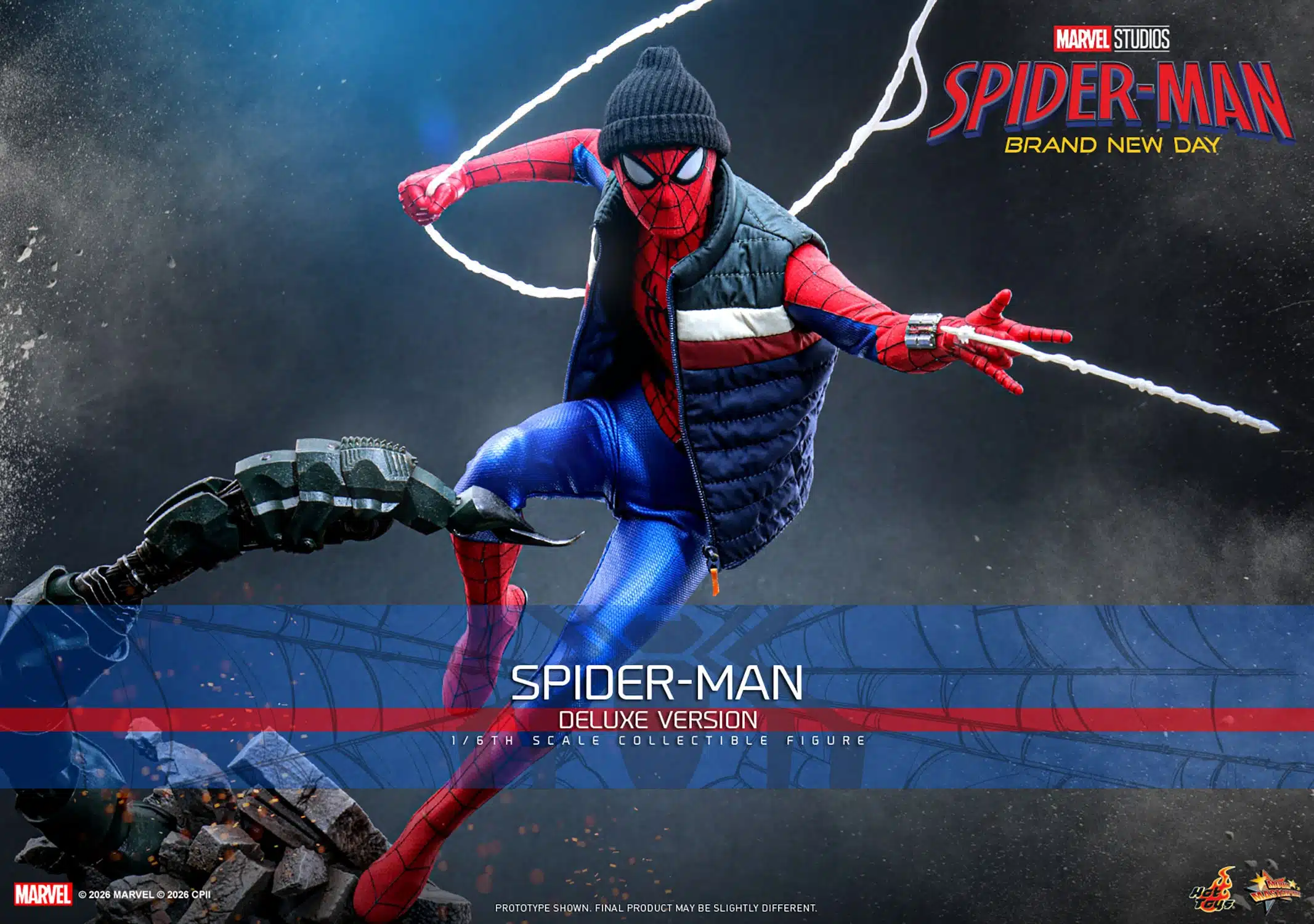 Spider-Man Sixth Scale Figure Brand New Day Limited Collectible MMS893