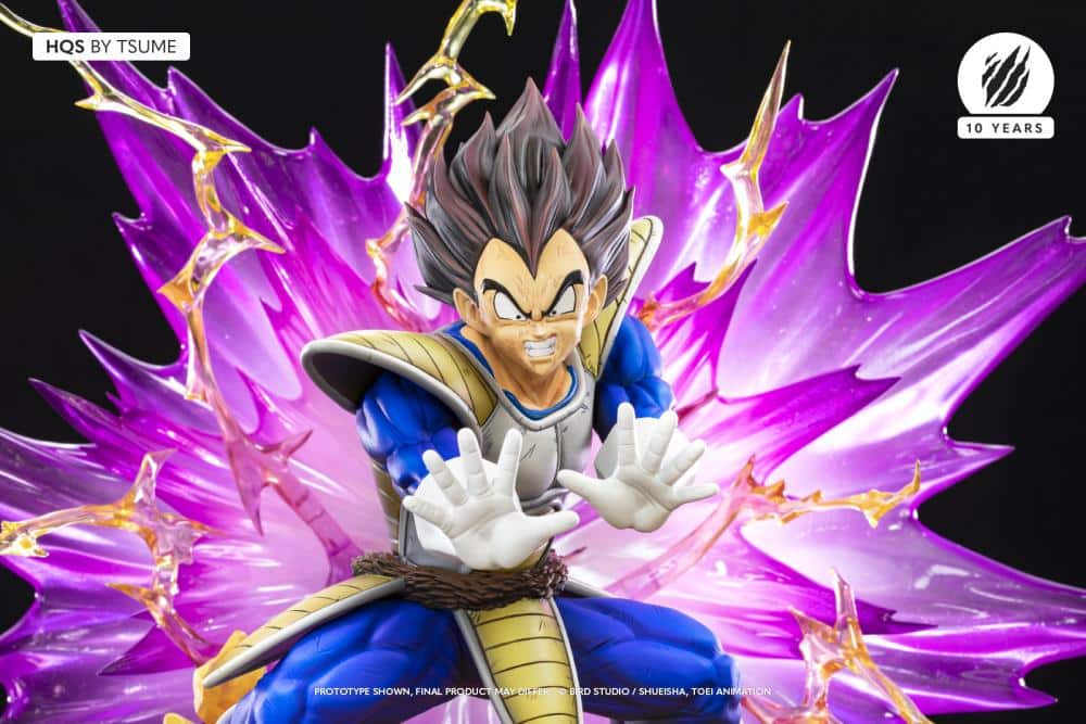 Vegeta Galick Gun Statue Dragon Ball Z Limited Collectible