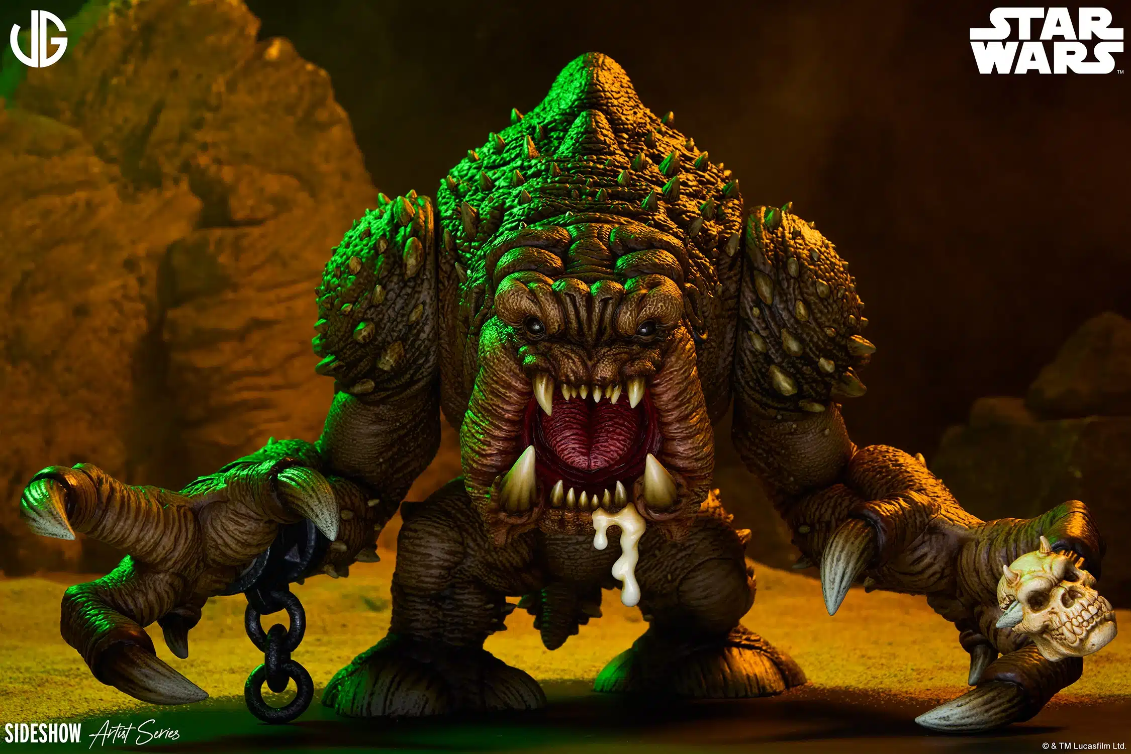 Sideshow Collectibles Rancor Designer Vinyl Figure